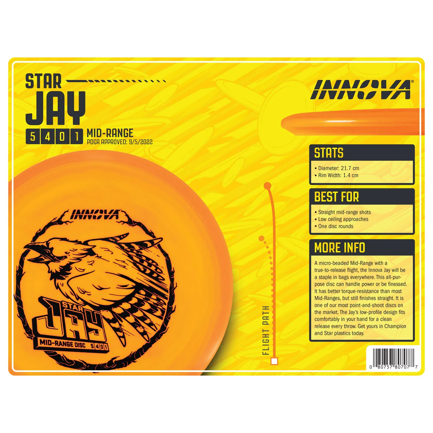 Innova Disc Golf Star Jay Midrange Disc 5/4/0/1 - Choose Exact Disc - Image 5