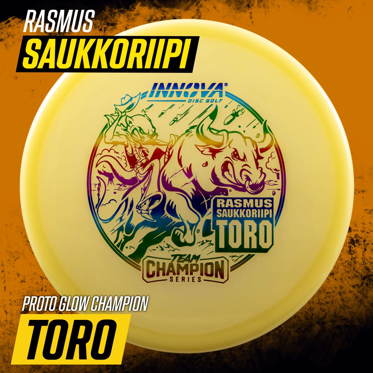 Innova Disc Golf Team Champion Series Rasmus Saukkoriipi Toro 4/2/1/3 - Choose Exact Disc - Image 4