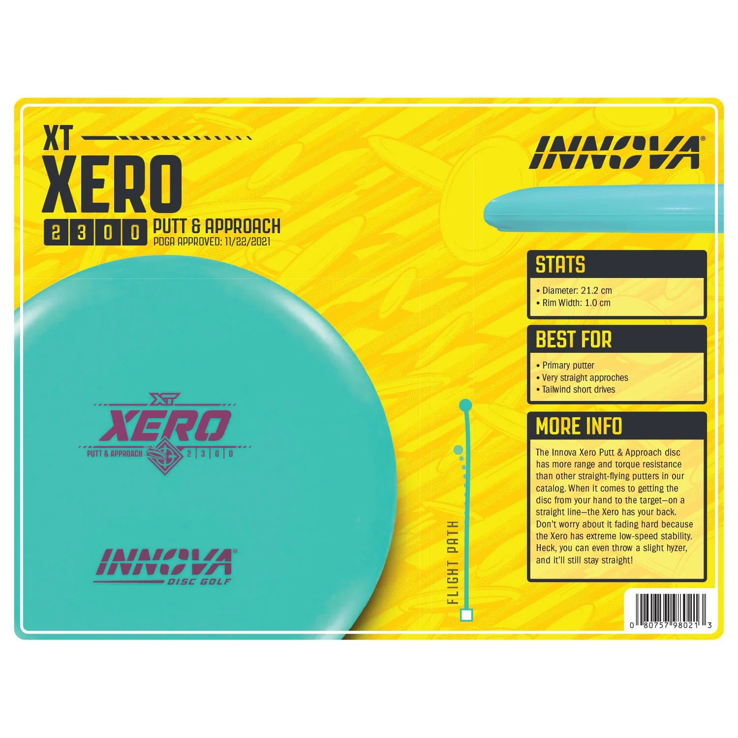 Innova Disc Golf XT Xero Putter 2/3/0/0 - Choose Exact Disc - Image 5