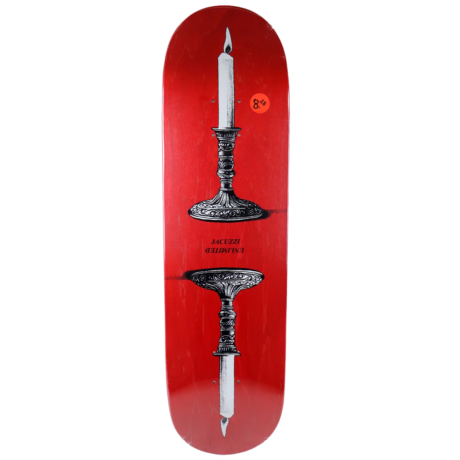 Jacuzzi Skateboard Deck Burnt Ends Twin 8.25" x 31.5" - Image 2
