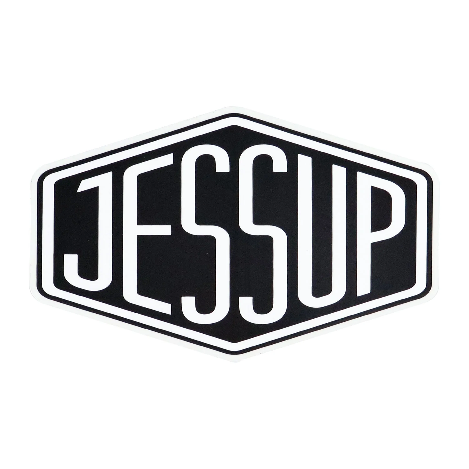 Jessup Griptape Skateboard Sticker Ultragrip Text Logo Large 8" x 5"