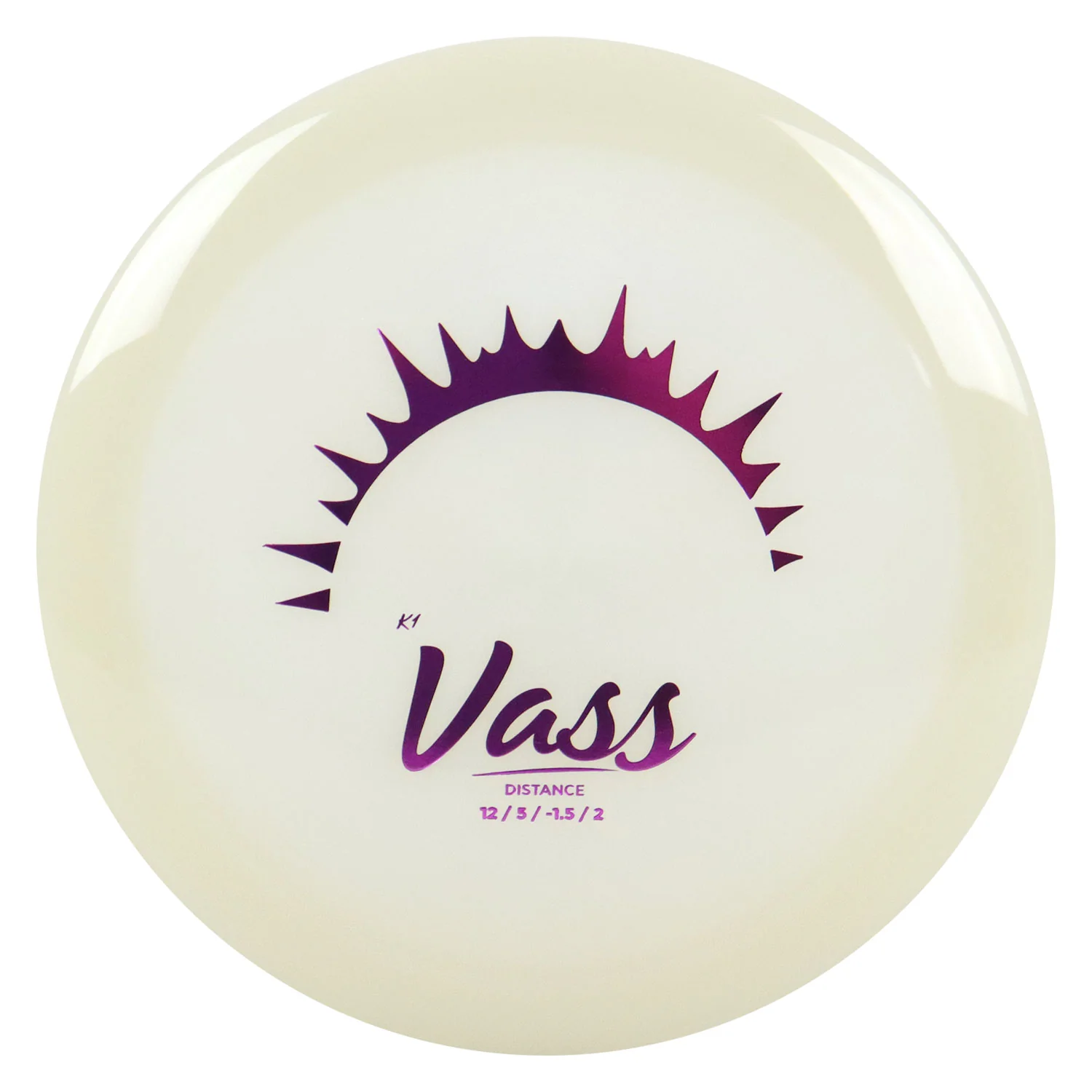 Kastaplast Disc Golf K1 Glow Vass Distance Driver 12/5/-1.5/2 -Choose Exact Disc - Image 4