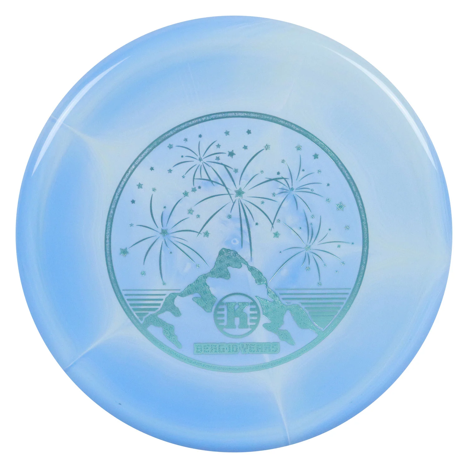 Kastaplast Disc Golf K1 Swirl Berg 10 Year Edition Putter 1/1/0/2 - Image 2