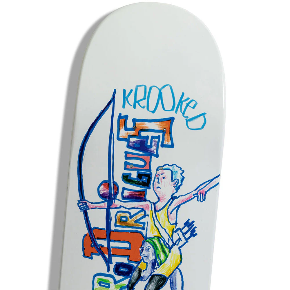 Krooked Skateboard Deck Kevin Rodrigues Guest 60/375 8.25" x 32" - Image 3