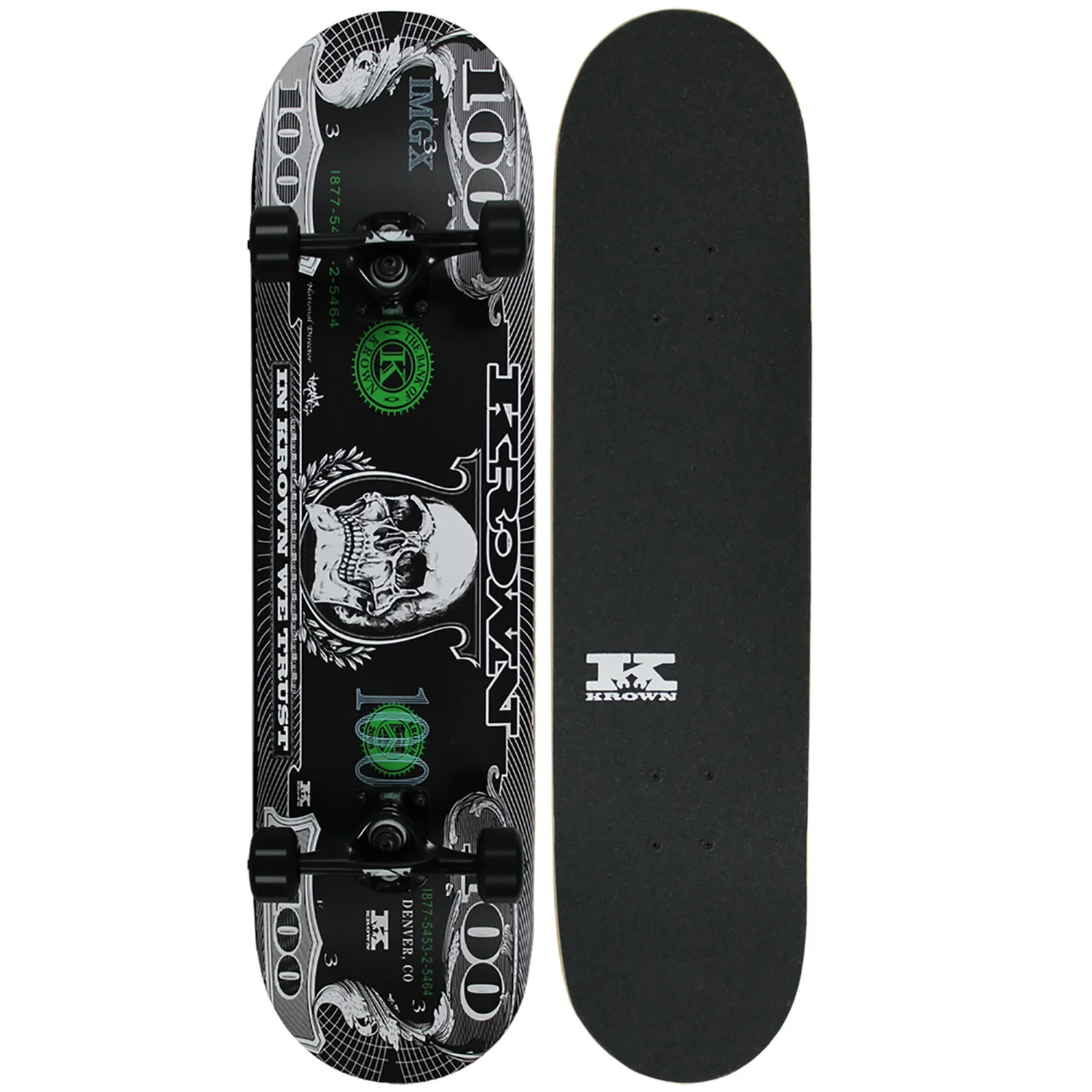 Krown Pro Complete Dollar Black 8.0"