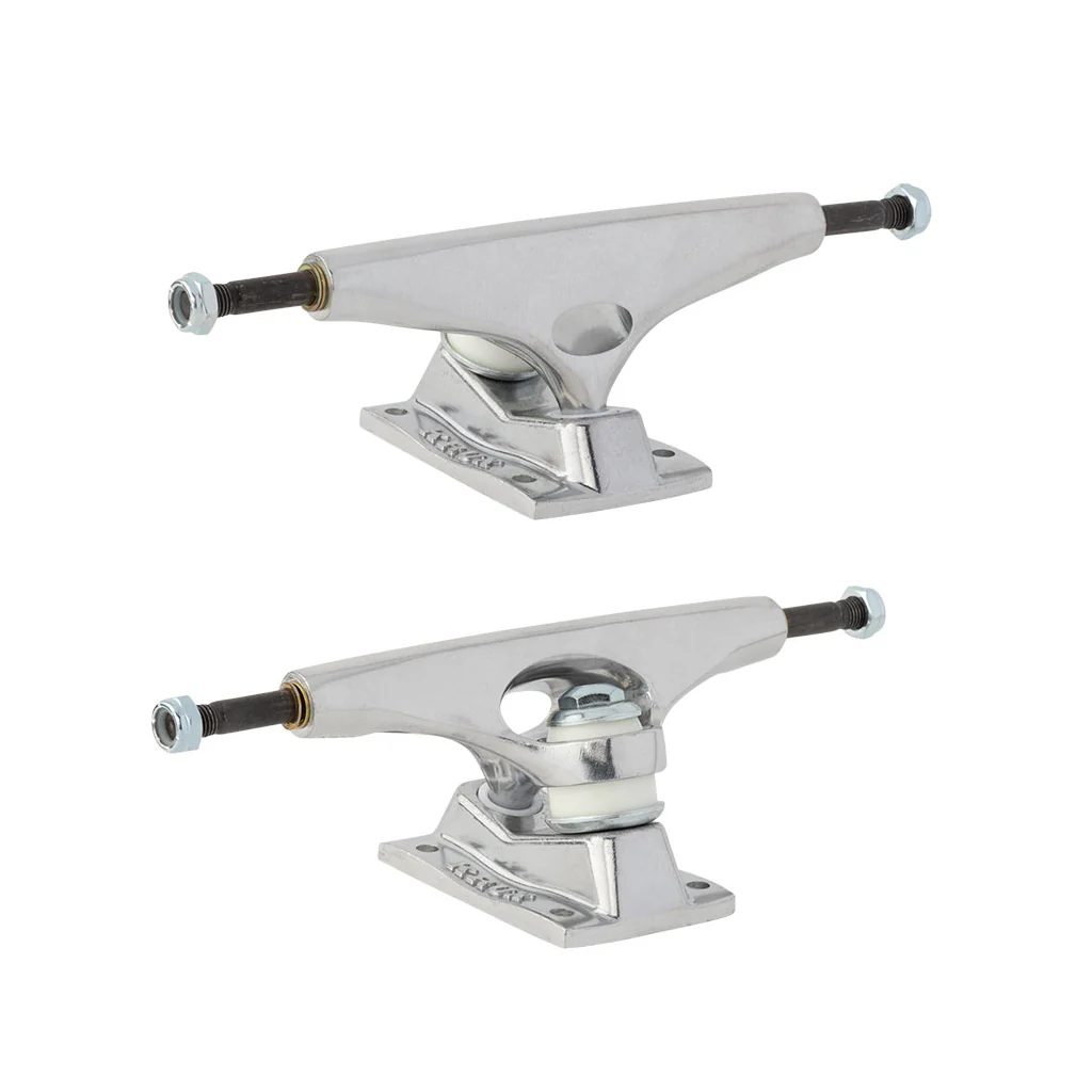 Krux Skateboard Trucks DLK Raw 8.0" Welcome Specter 54mm 99A Bones Reds Bearings - Image 2