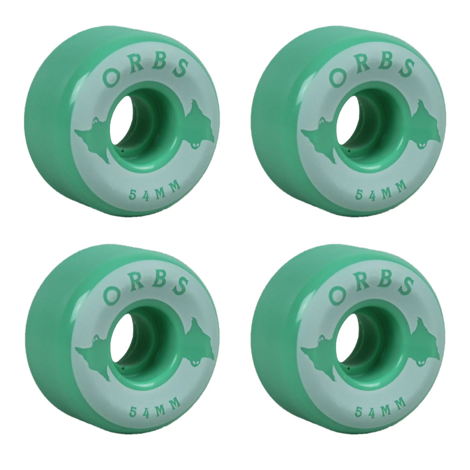 Krux Skateboard Trucks DLK Raw 8.0" Welcome Specter 54mm 99A Bones Reds Bearings - Image 3