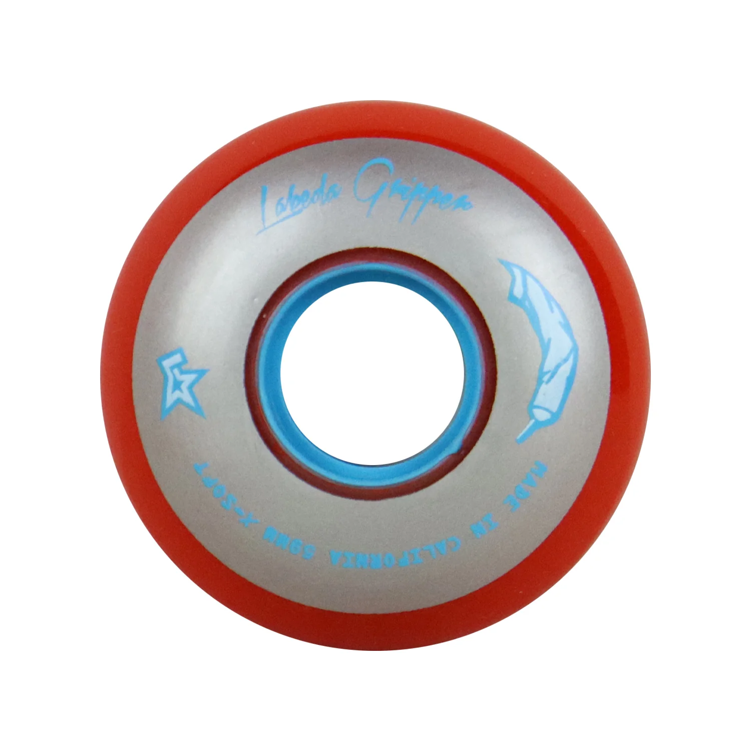Labeda Roller Hockey Wheels - Gripper Standard 59mm 74A Red (8-Pack) - Image 2
