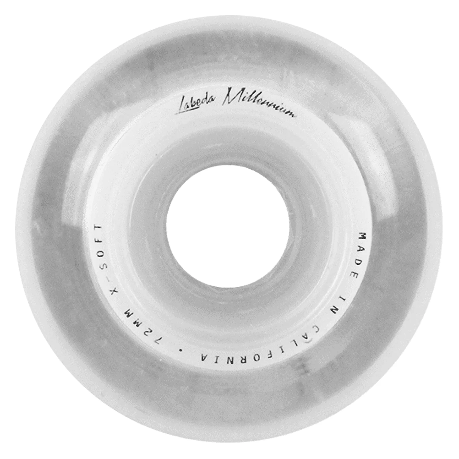 Labeda Roller Hockey Wheels - Millennium Gripper 68/72 Youth HiLo 74A White (8-Pack) - Image 3