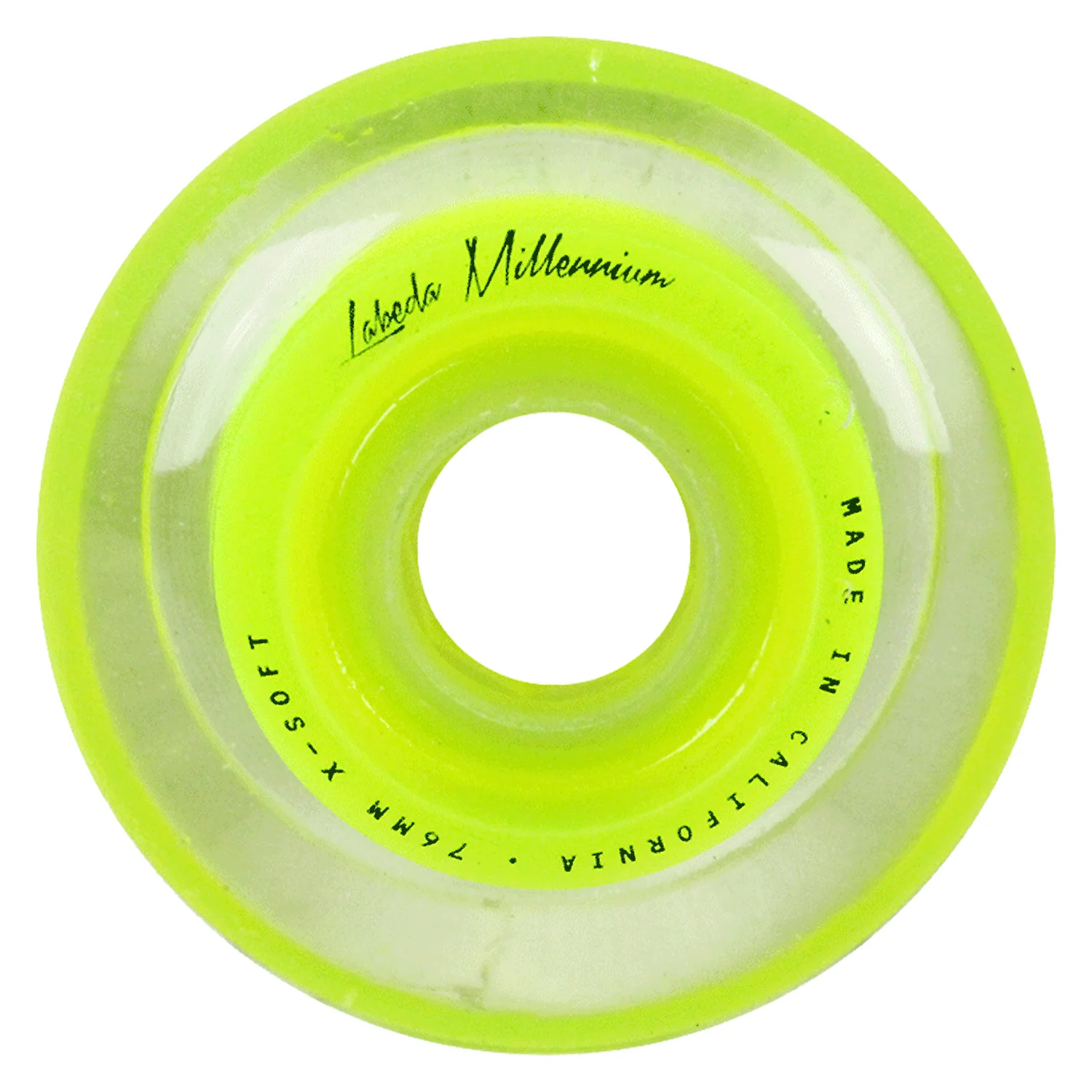 Labeda Roller Hockey Wheels - Millennium Gripper 72/80 HiLo 74A Green (8-Pack) - Image 3