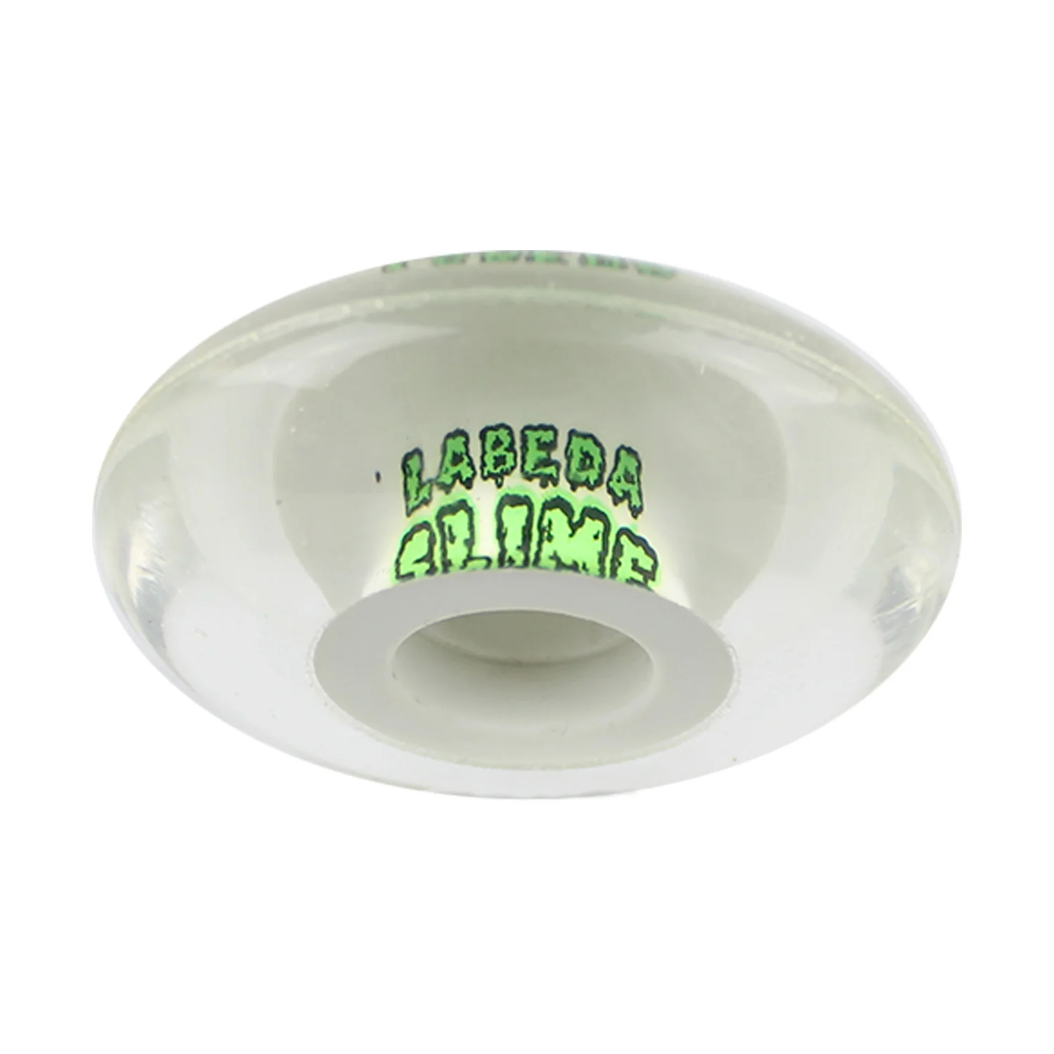 Labeda Roller Hockey Wheels - Slime 76mm 76A White (Single) - Image 3