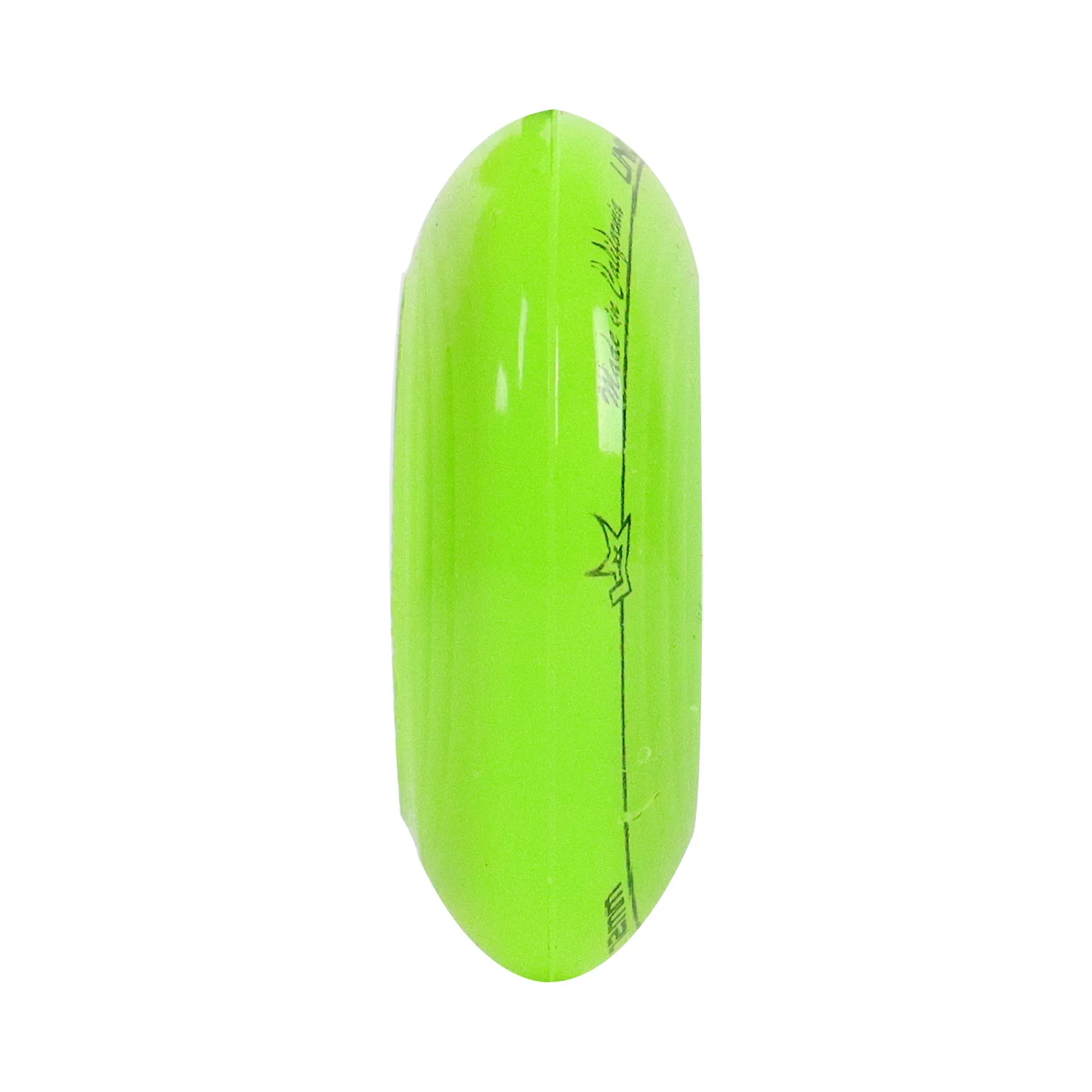 Labeda Roller Hockey Wheels - Union 72mm 74A Green (8-Pack) - Image 3