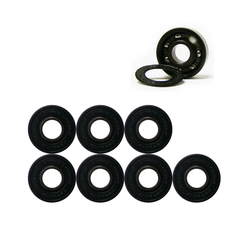 Labeda Whips Roller Hockey Wheels - Pink X-Soft 80mm - 4-Pack with Evo Spacers and Hybrid Ceramic Bearings - Image 5
