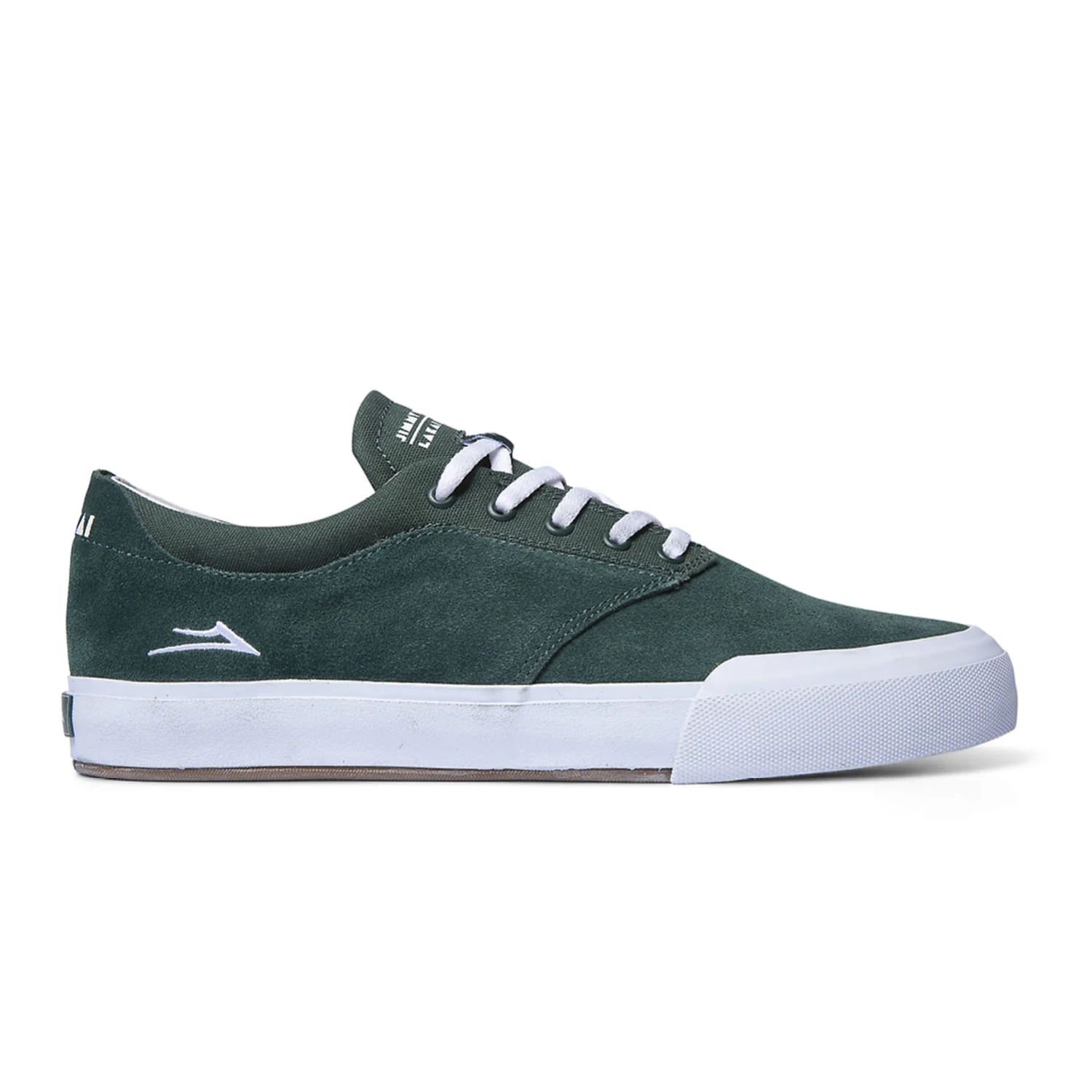 Lakai Skateboard Shoes Wilkins Green Suede - Image 3
