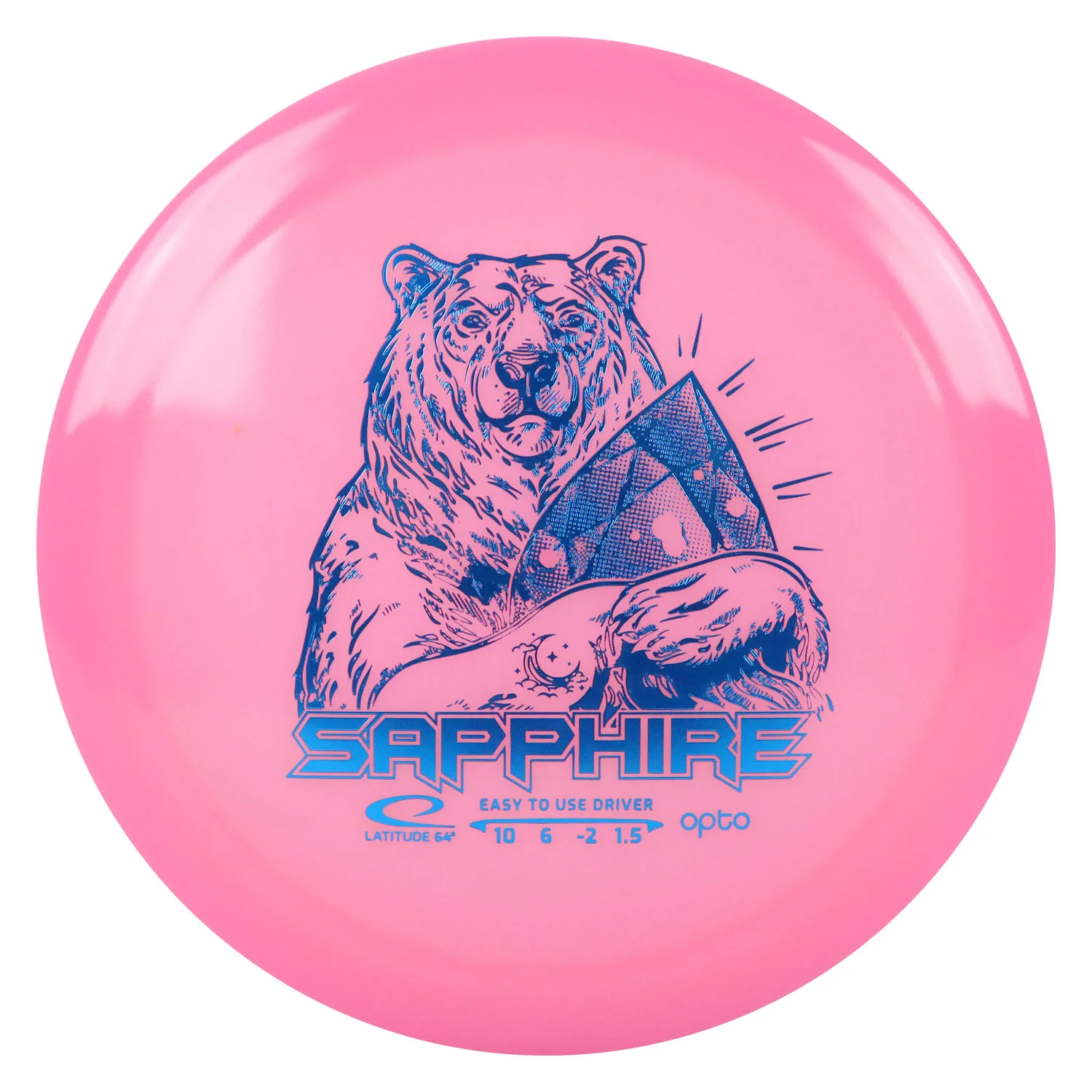 Latitude 64 Disc Golf Opto Moonshine Sapphire Distance Driver 10/6/-2/1.5 - Choose Exact Disc - Image 8