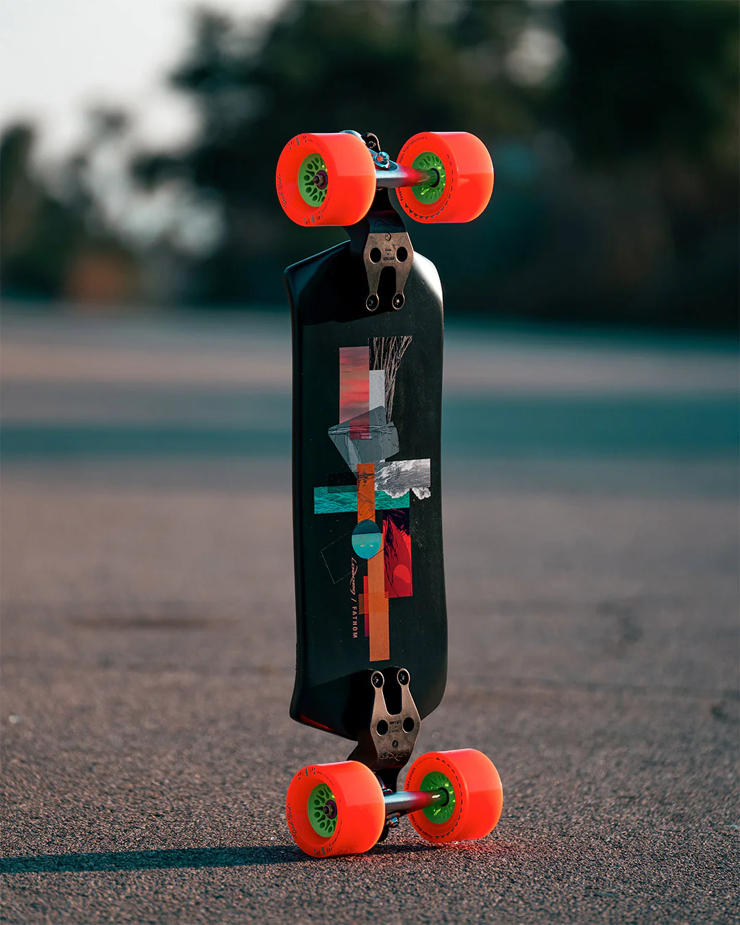 Loaded Boards Fathom Complete with Zee Brackets and Orangatang Dad Bods - Image 5