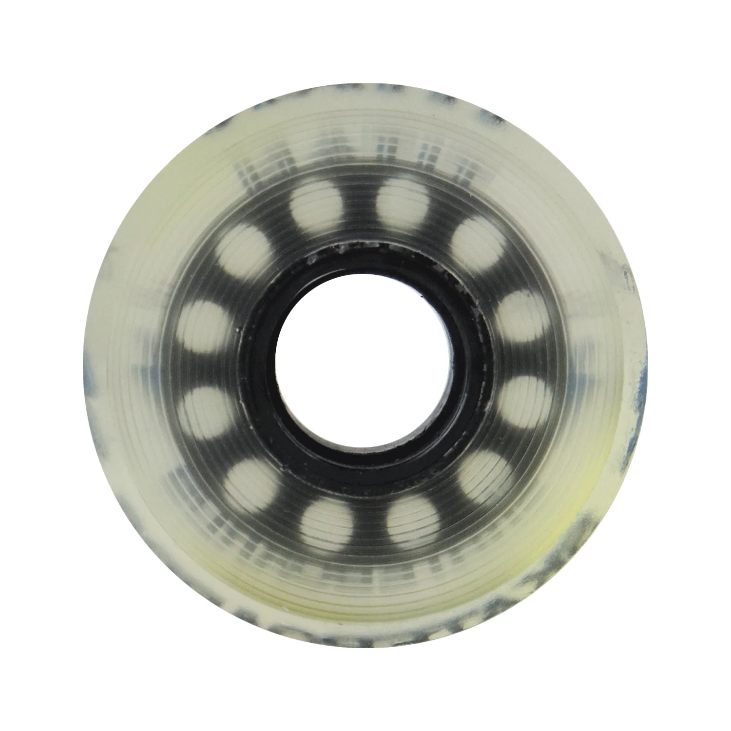Longboard Wheels 65mm 78A White Rearset "Titan Skateboards" Graphic - Image 3