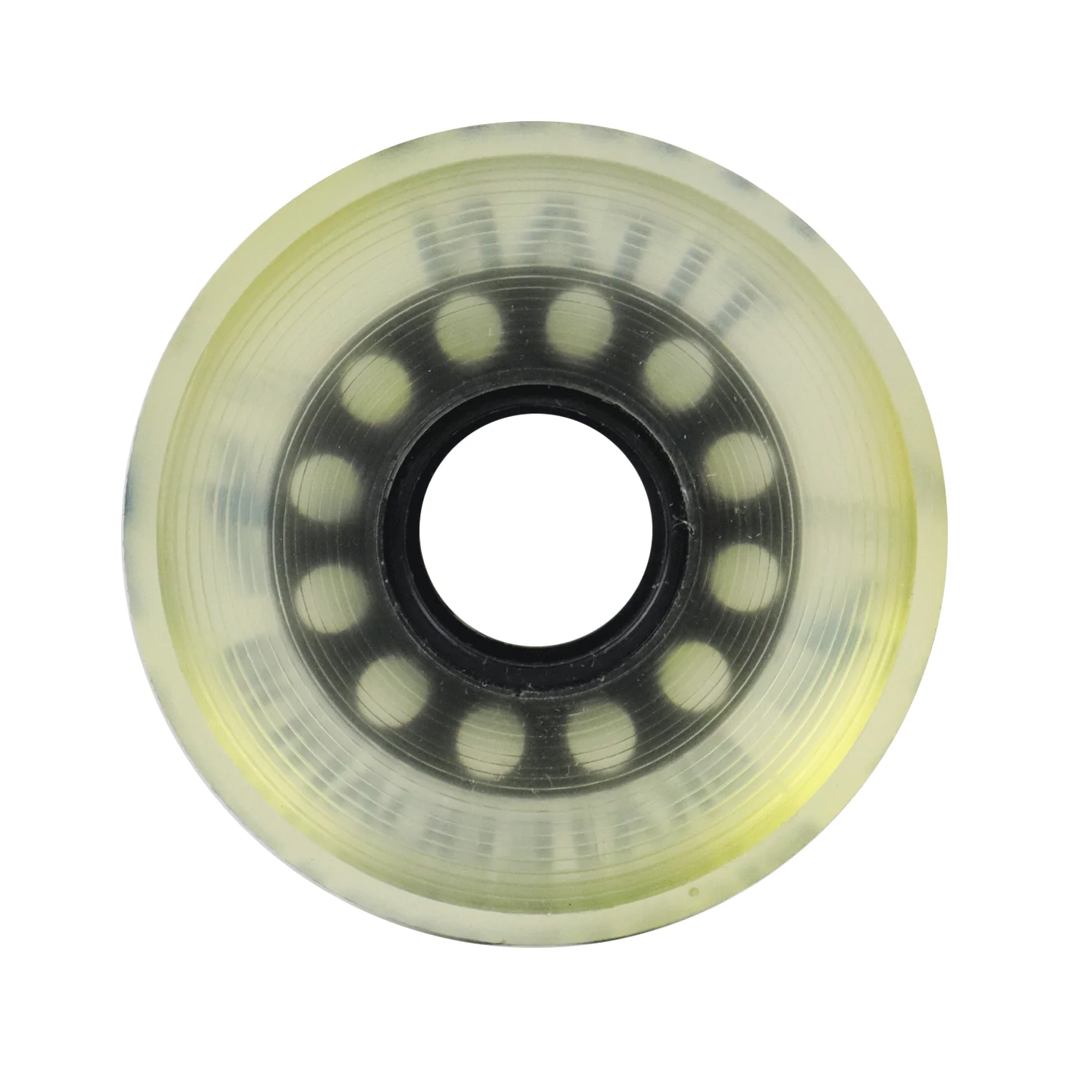 Longboard Wheels 70mm 78A White Rearset "Titan Skateboards" Graphic - Image 3