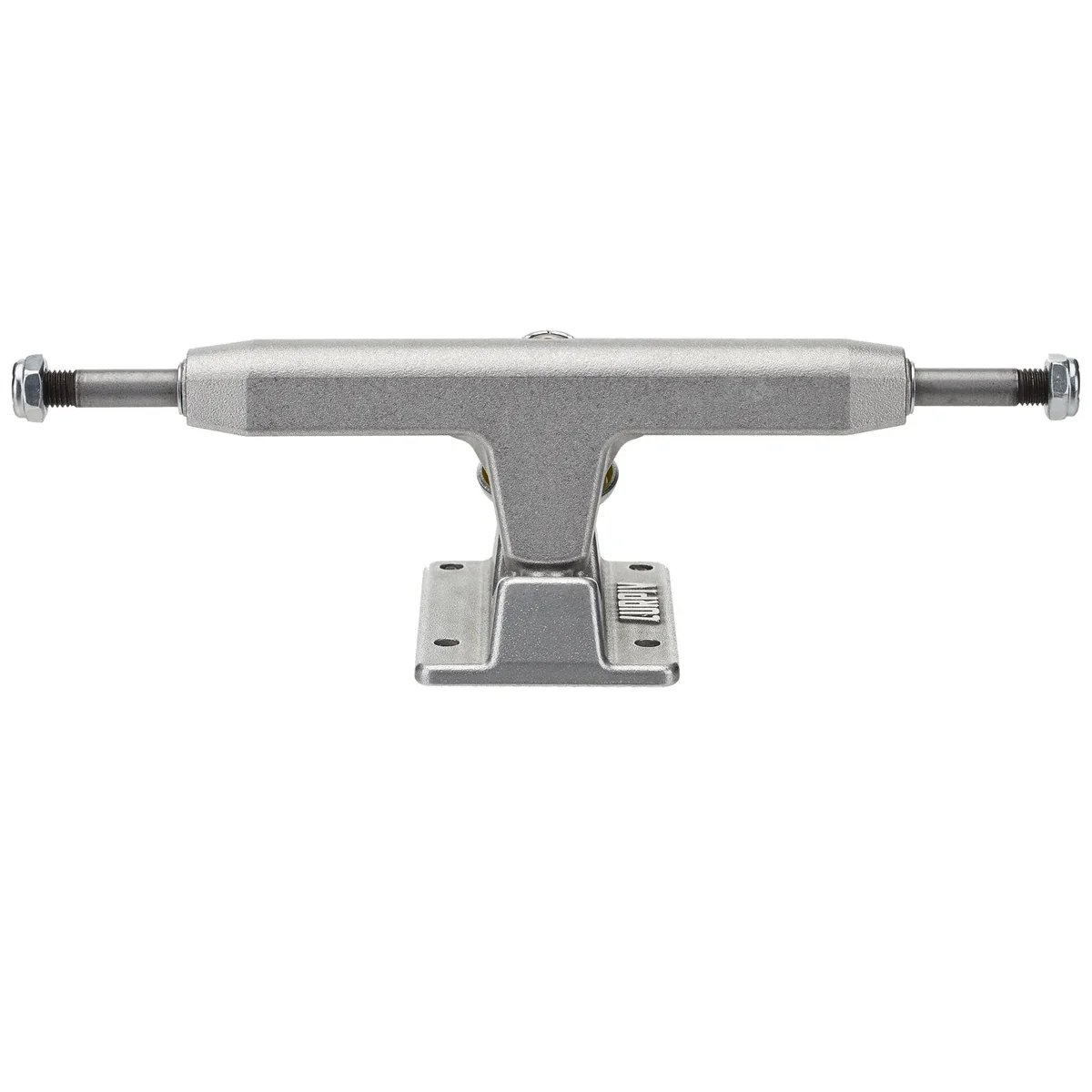 Lurpiv Skateboard Trucks Hollow Polished Silver 140 (8.1") Set of 2 - Image 2