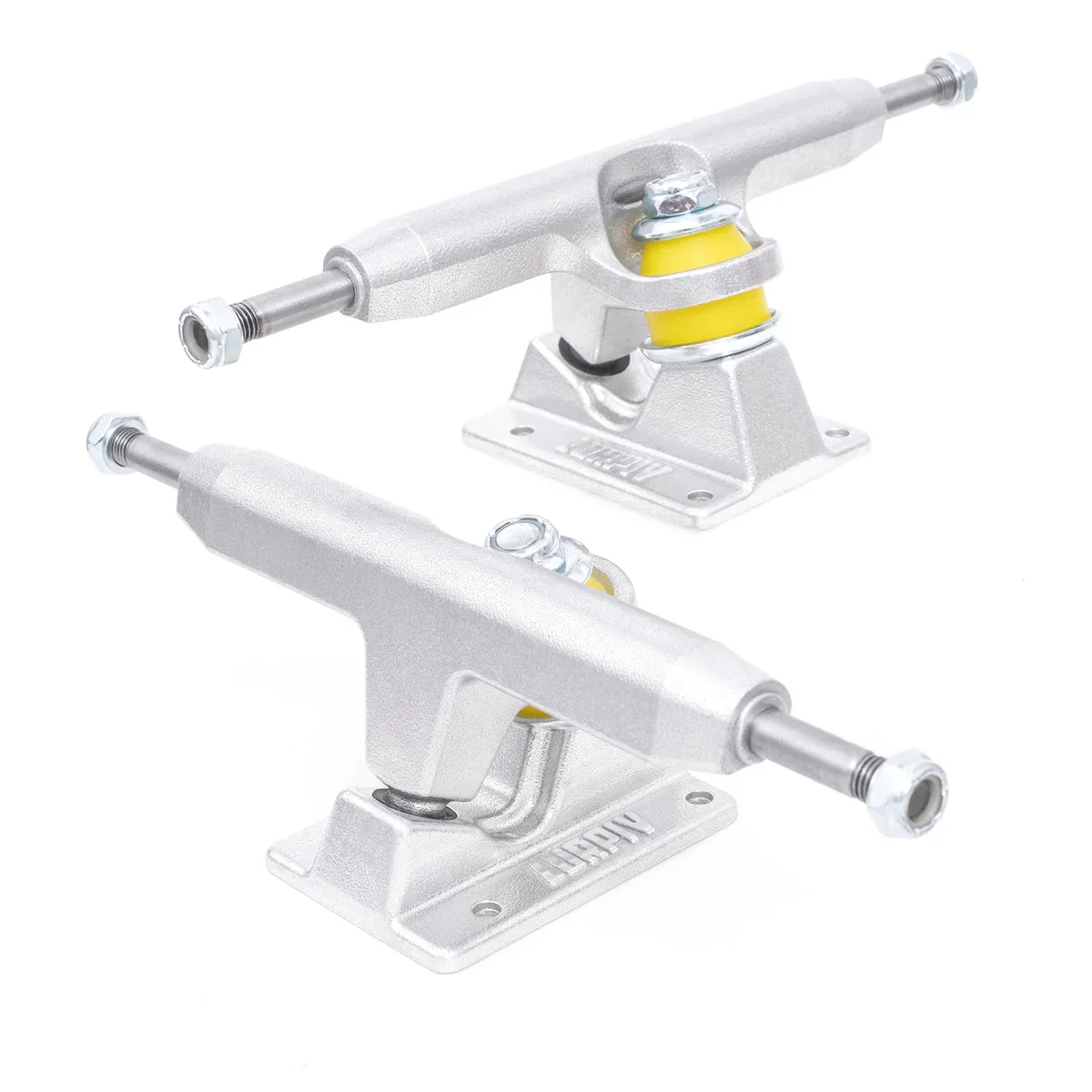 Lurpiv Skateboard Trucks Standard Polished Silver 150 (8.5") Set of 2 - Image 7