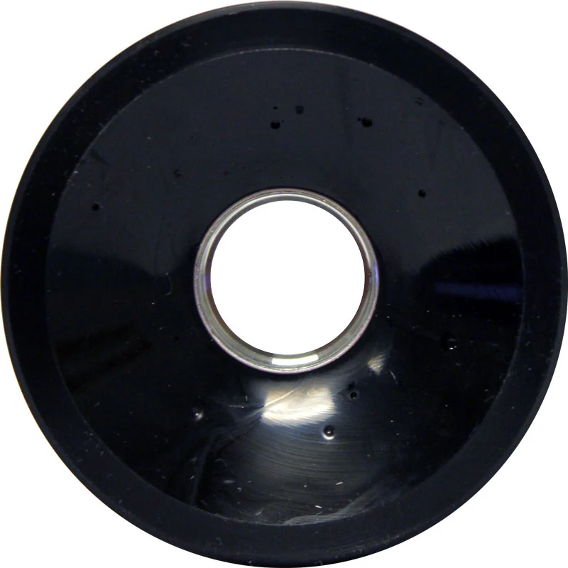 Luv Yo Mutha Longboard Wheels Metal CNC Aluminum Core 70mm 81A Black Dregs - Image 2