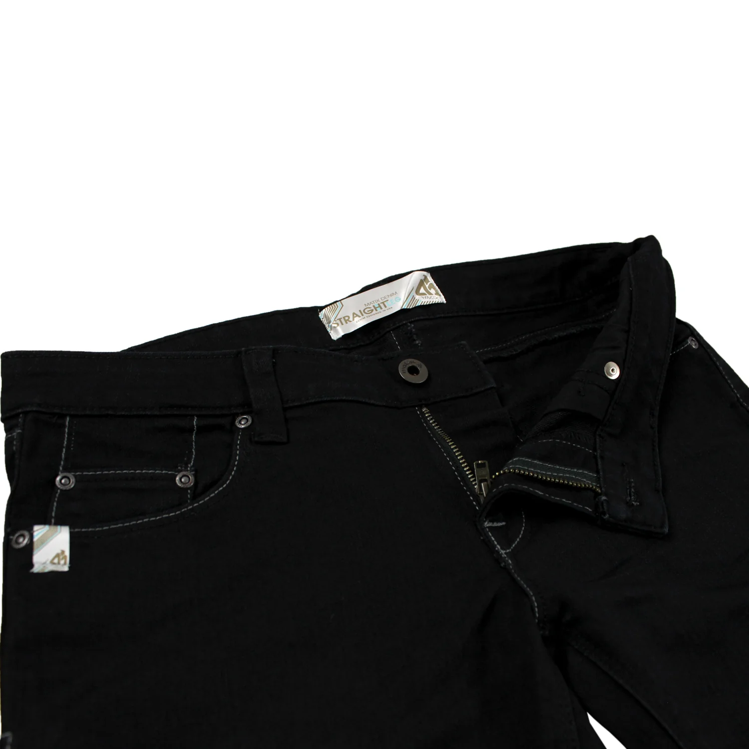 Matix Women's Pants 5 Pocket Straight Black - Image 3