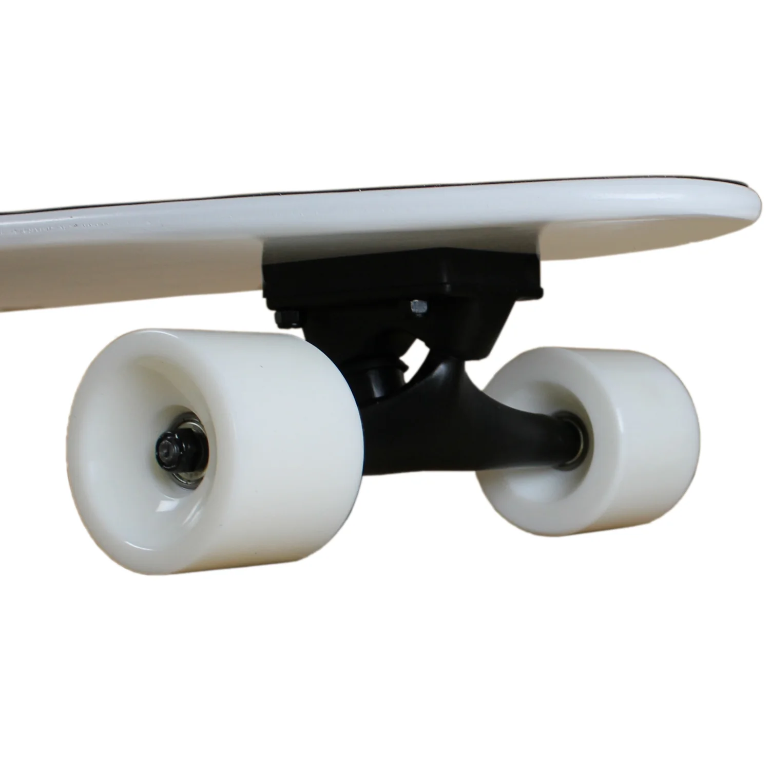 Moose Longboard Complete 9" x 40" Kicktail WHITE - Image 3