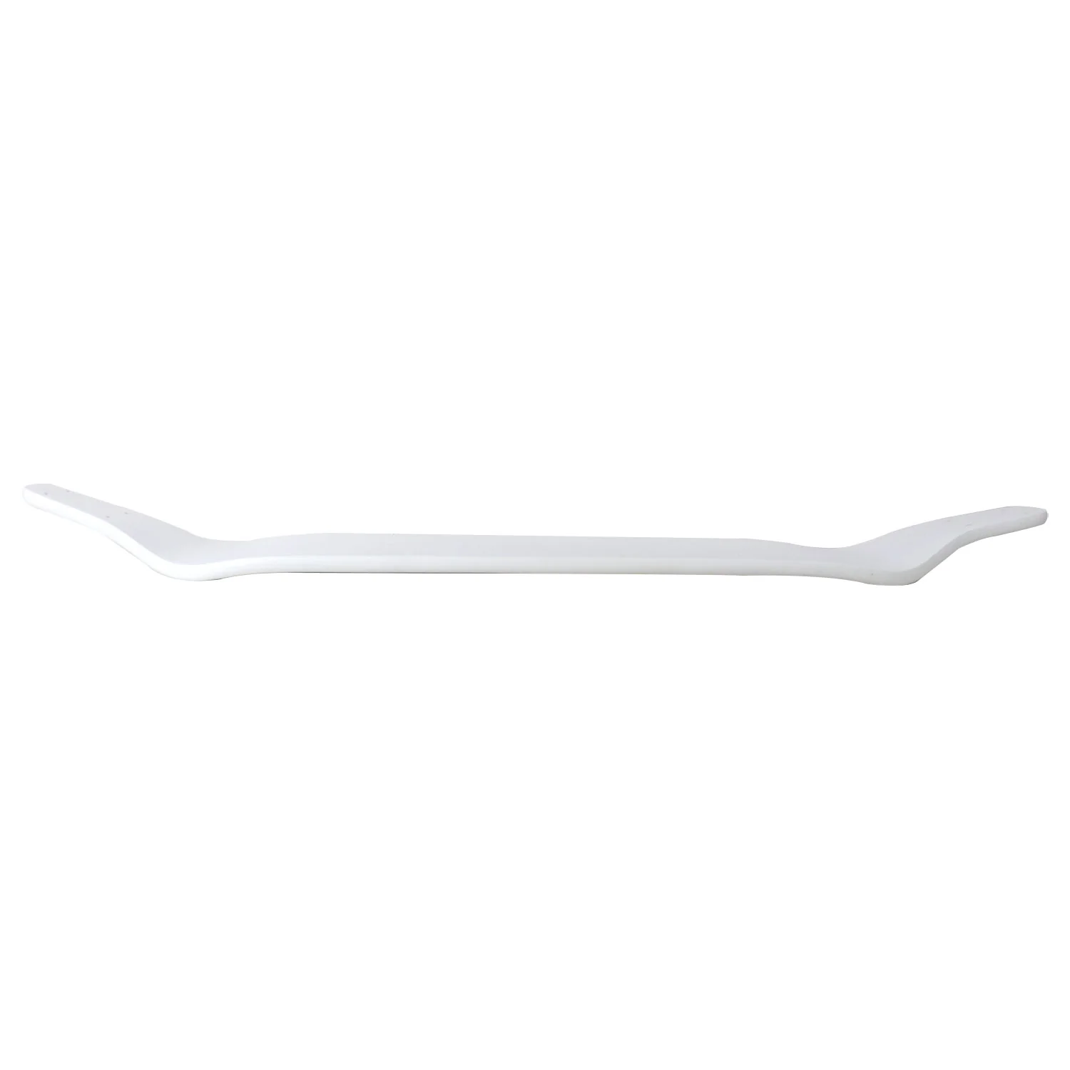 Moose Longboard Deck 8" x 40" Canadian Maple Drop Down Dipped White - Image 4