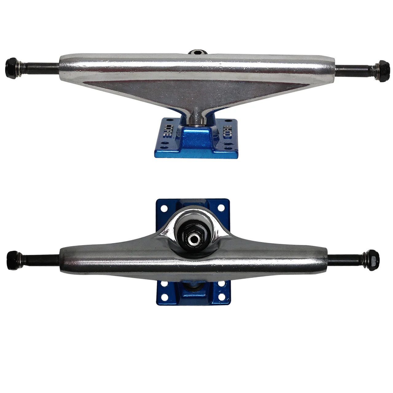 Moose Old School 33" Natural, Hollow Silver/Blue Trucks, 58mm Blue Wheels - Image 3