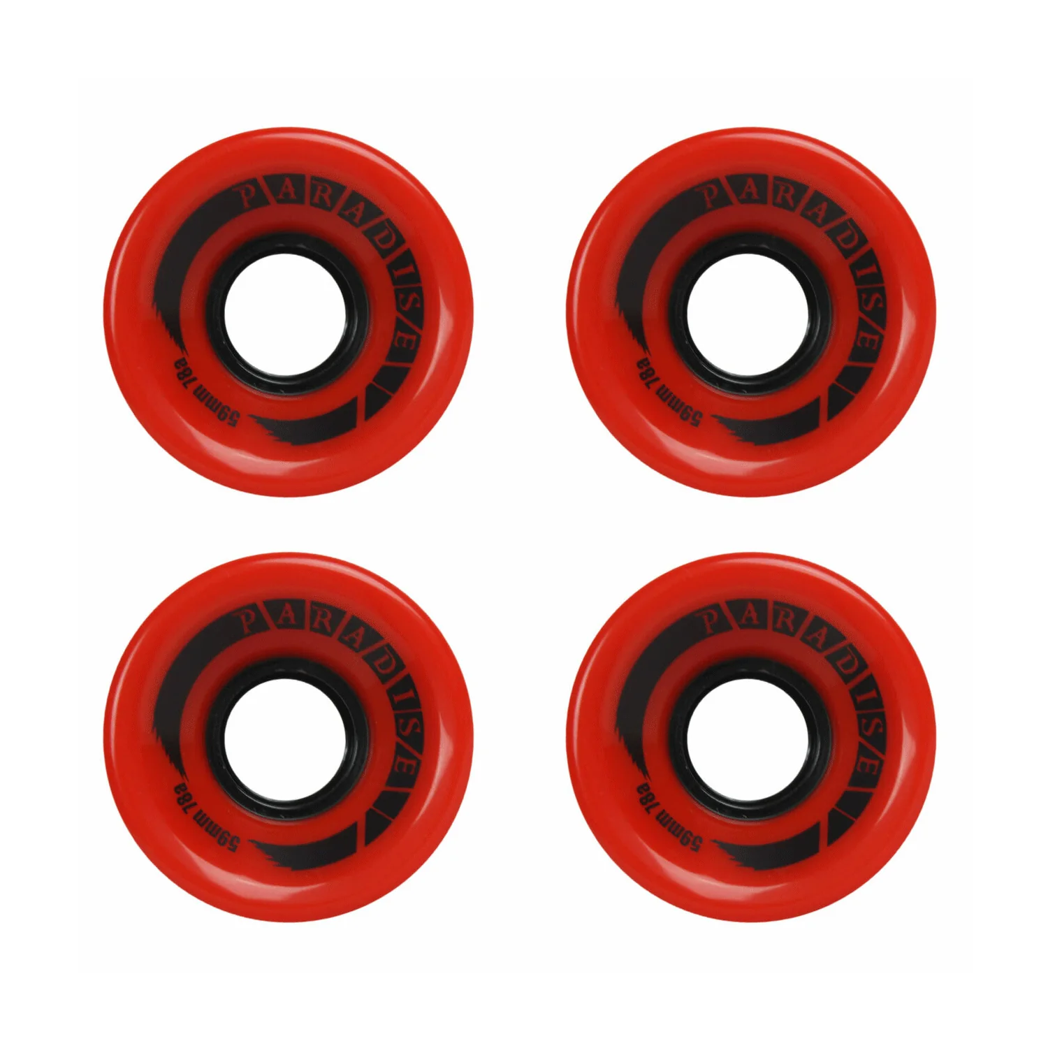Moose Skateboard Complete Natural 7.0" x 28" Cruiser with 59mm Red Wheels - Image 4