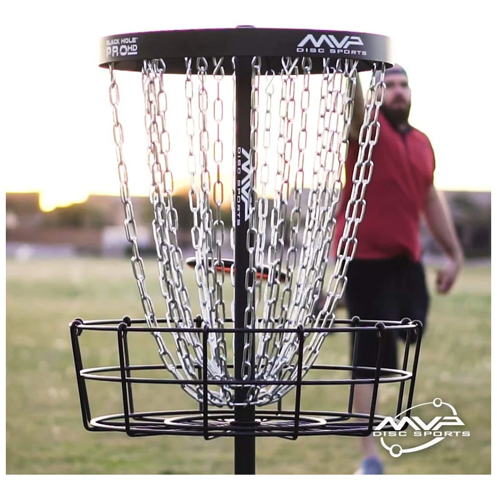 MVP Disc Golf Basket Black Hole Pro HD Catcher Target - Image 3