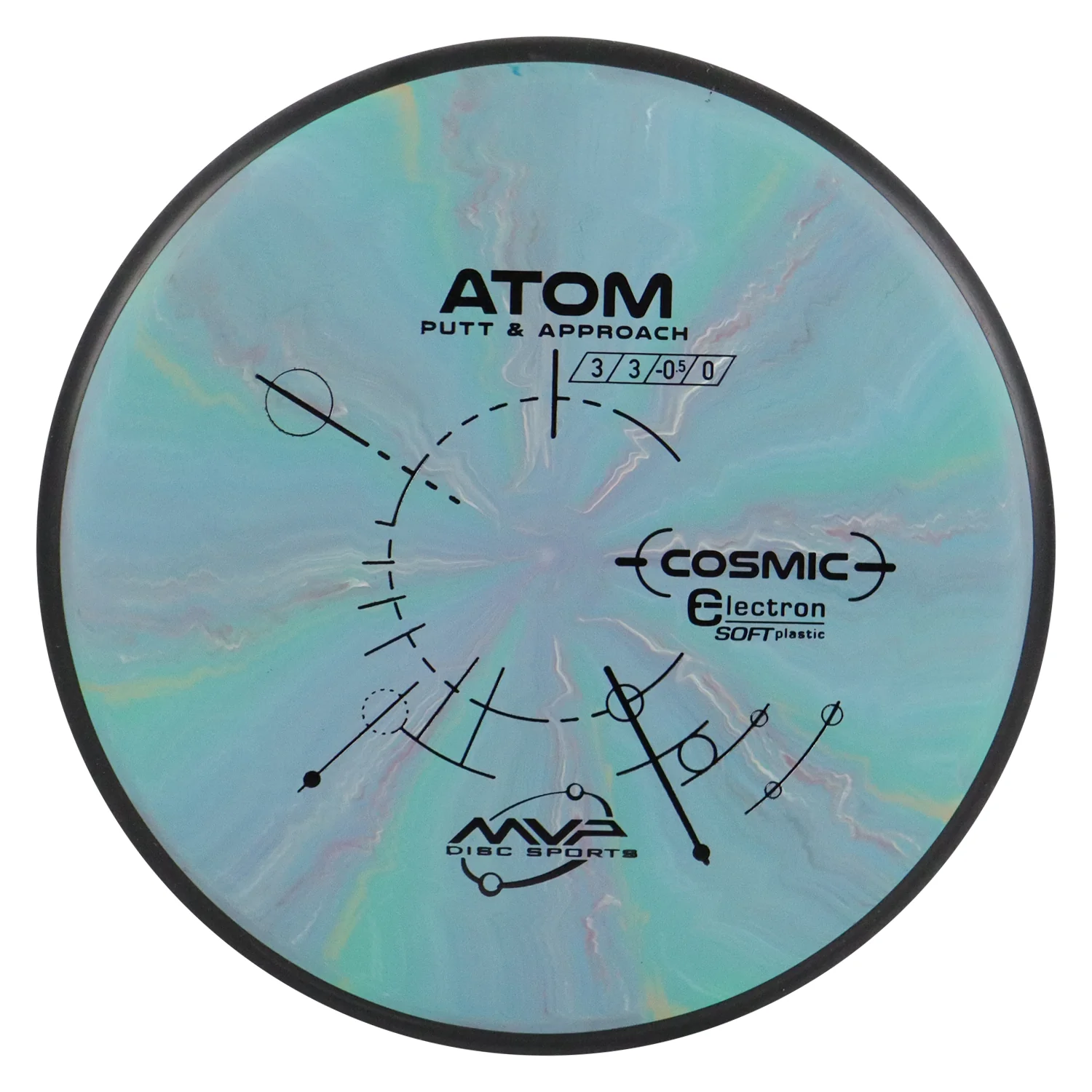 MVP Disc Golf Cosmic Electron Atom Soft Putter 3/3/0/1 - Choose Exact Disc - Image 15
