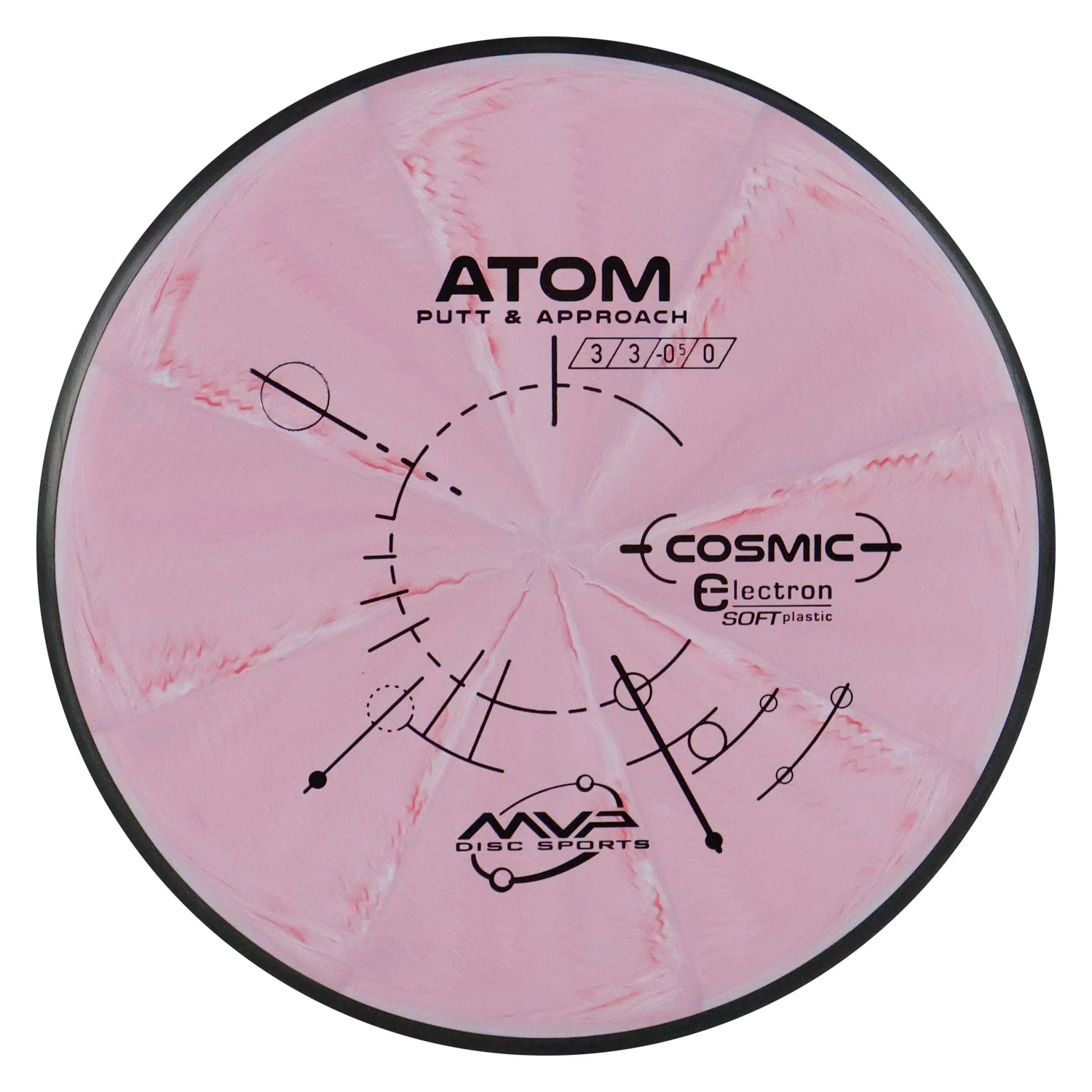 MVP Disc Golf Cosmic Electron Atom Soft Putter 3/3/0/1 - Choose Exact Disc - Image 7