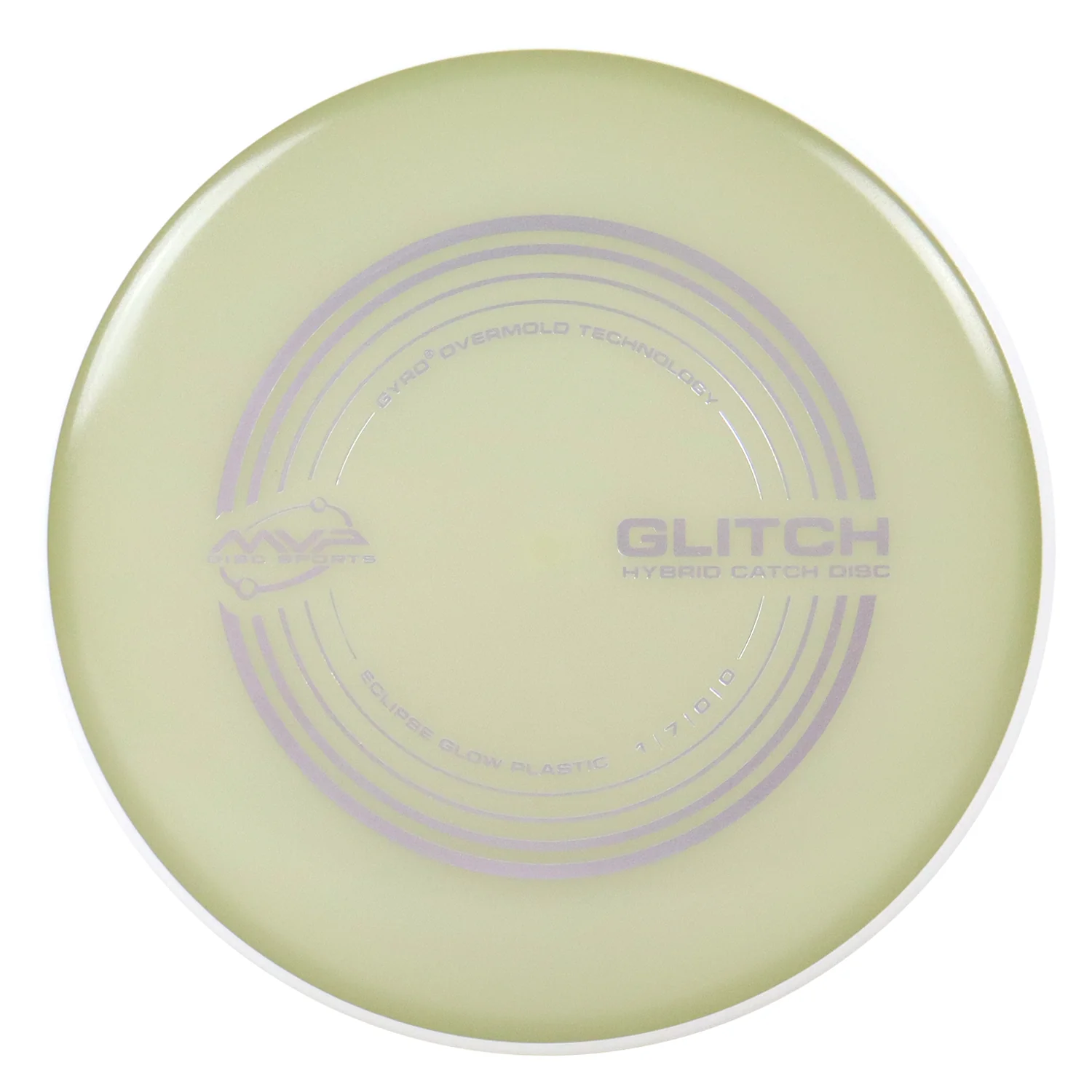 MVP Discs Sports Eclipse Glow Glitch Hybrid Catch Putter 1/7/0/0 - Choose Exact Disc - Image 7