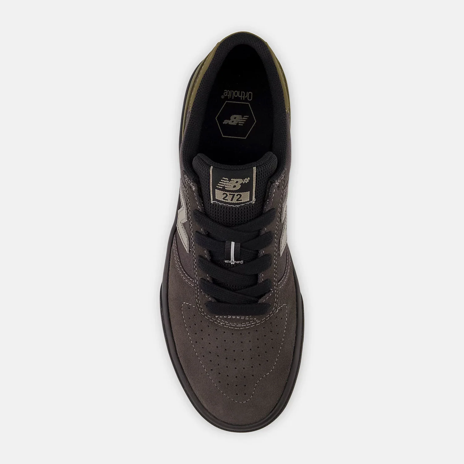 New Balance Numeric Skateboard Shoes 272 Dark Grey/Olive - Image 4