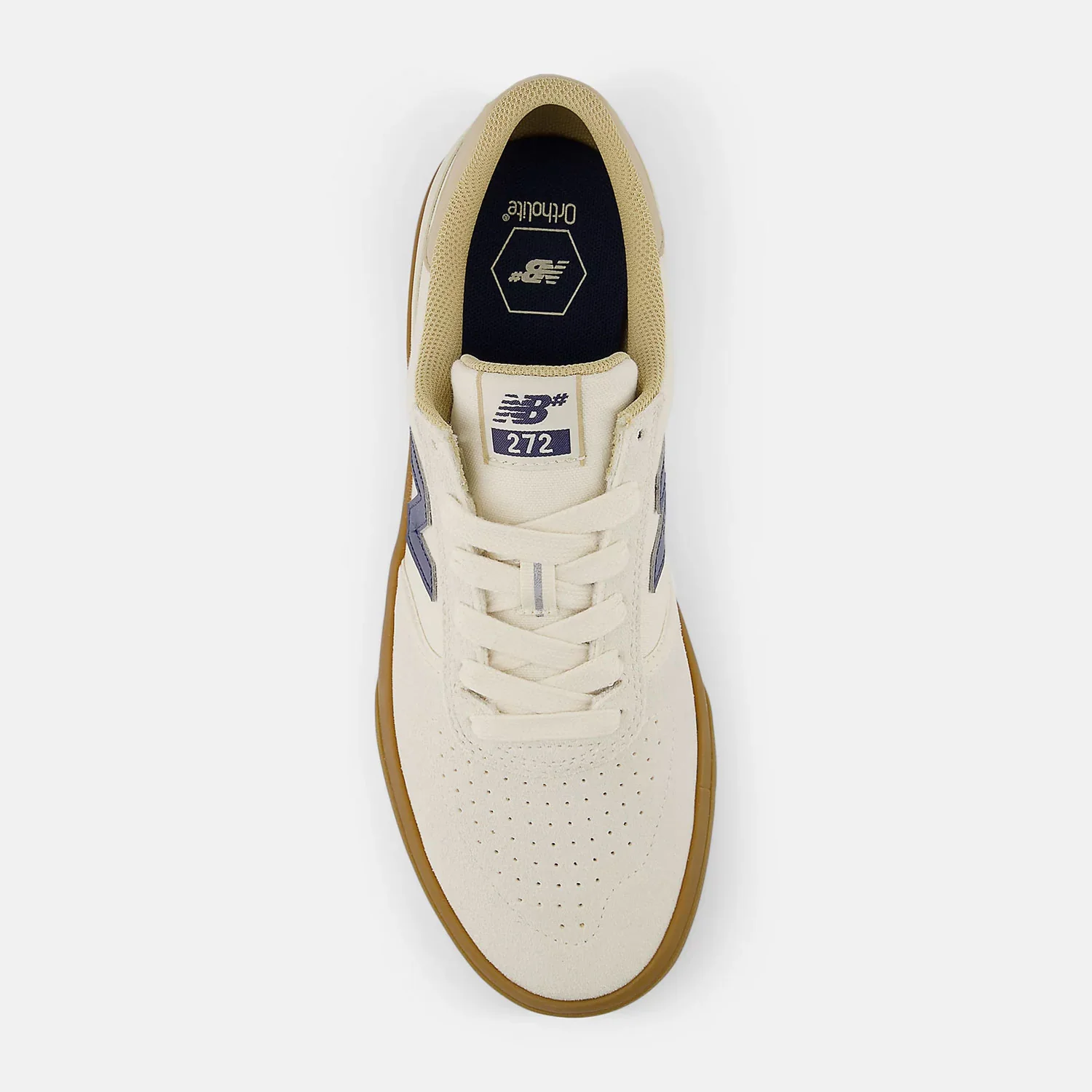 New Balance Numeric Skateboard Shoes 272 Sea Salt/Gum - Image 4