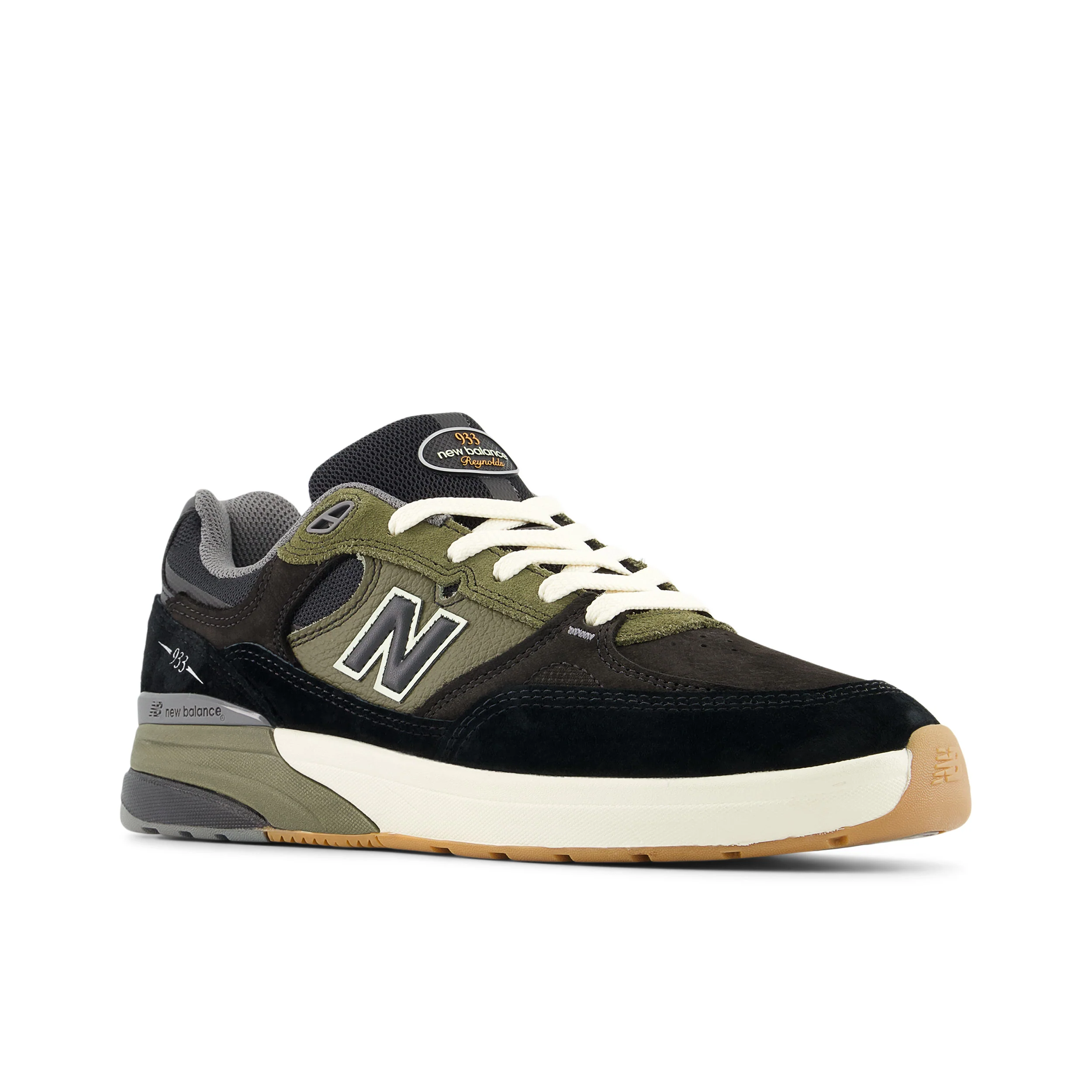 New Balance Numeric Skateboard Shoes Andrew Reynolds 933 Black/Green