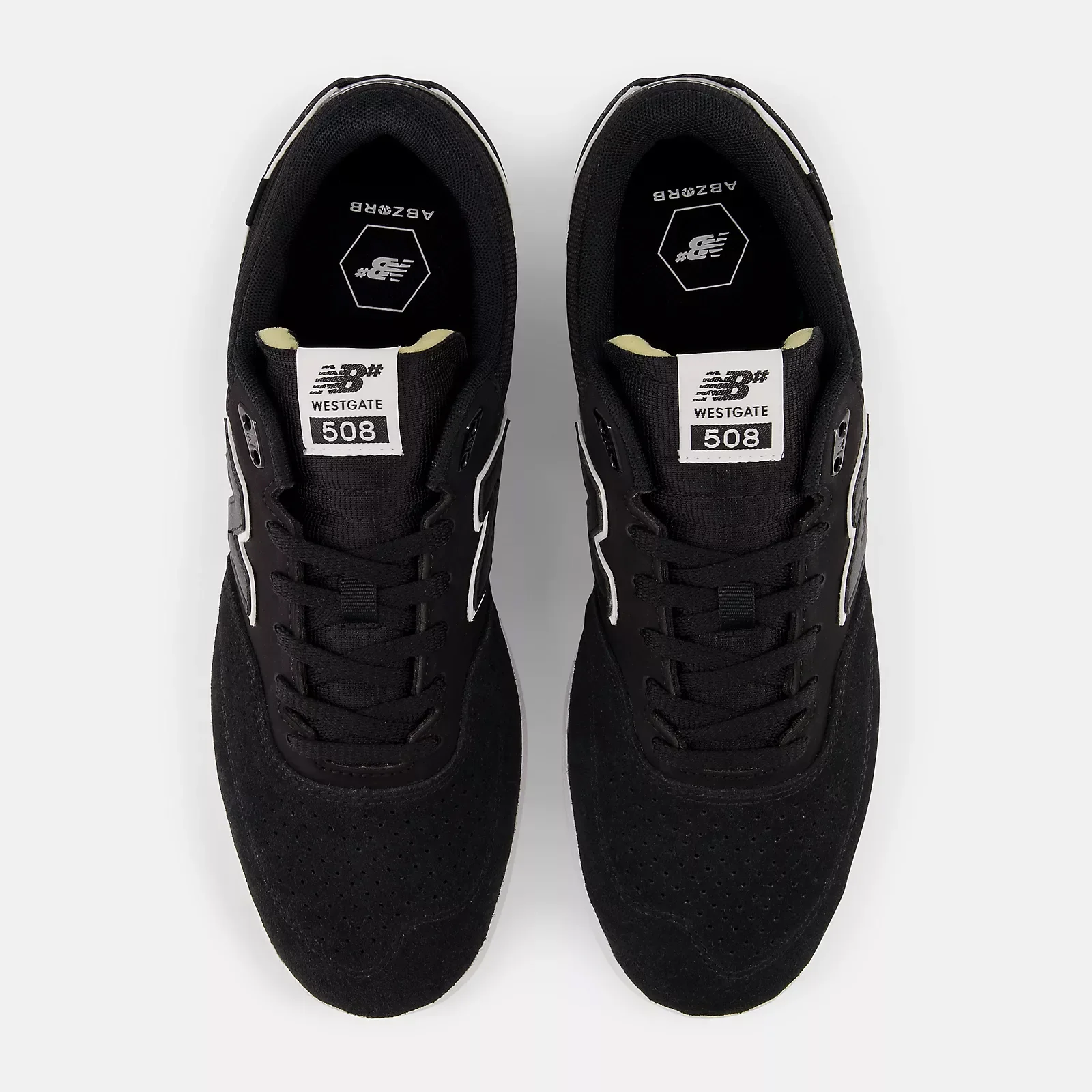 New Balance Numeric Skateboard Shoes Brandon Westgate 508 Black/White - Image 3