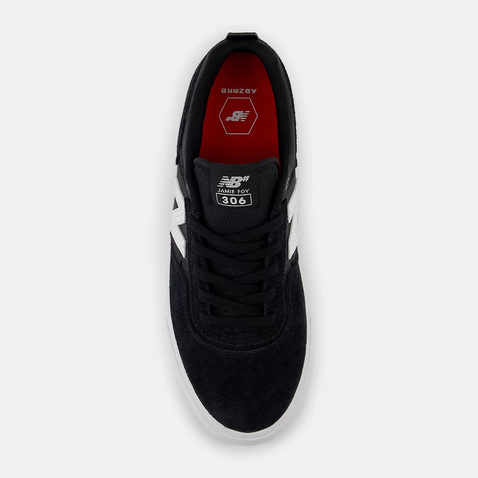 New Balance Numeric Skateboard Shoes Jamie Foy 306 Black/White - Image 4