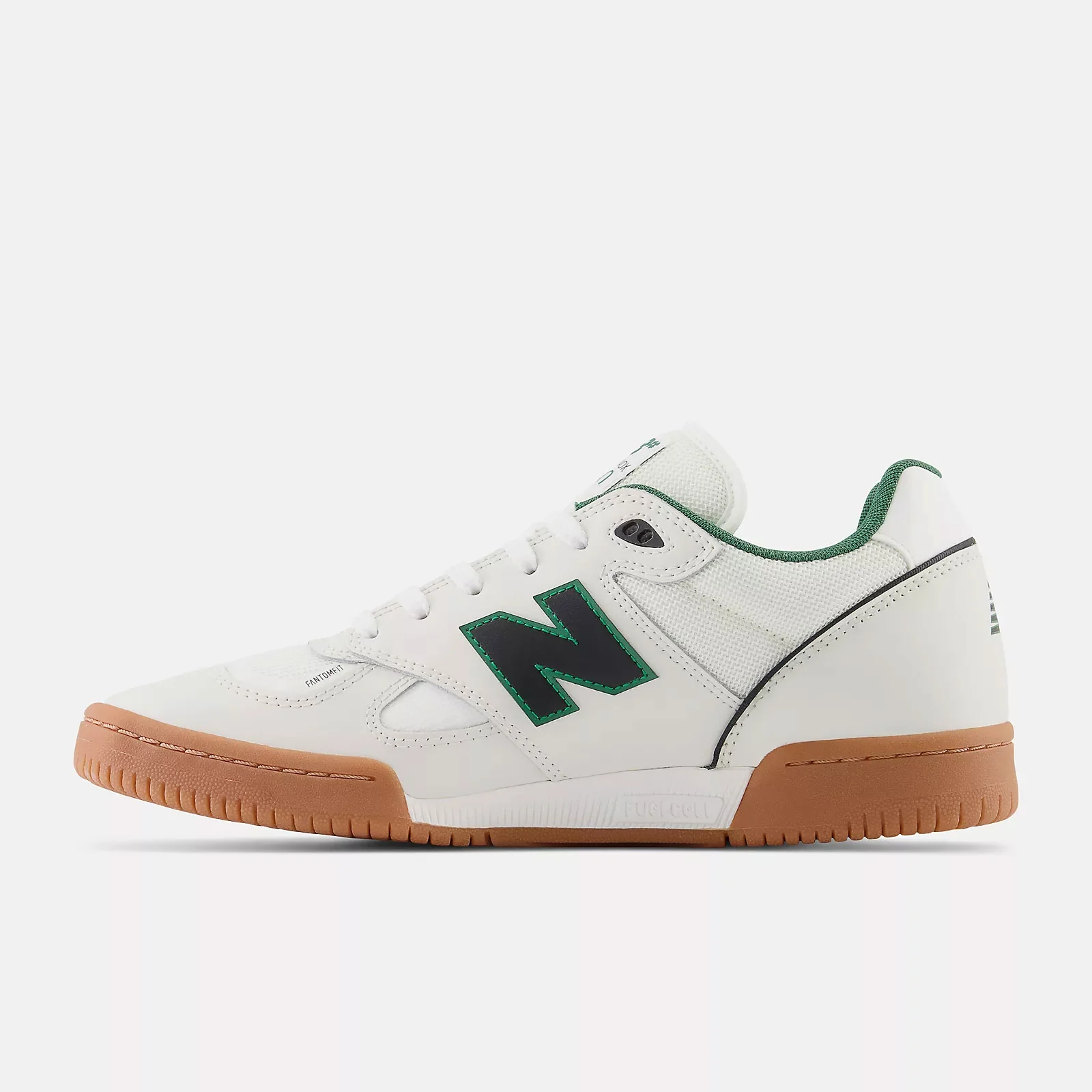 New Balance Numeric Skateboard Shoes Tom Knox 600 White/Gum - Image 3