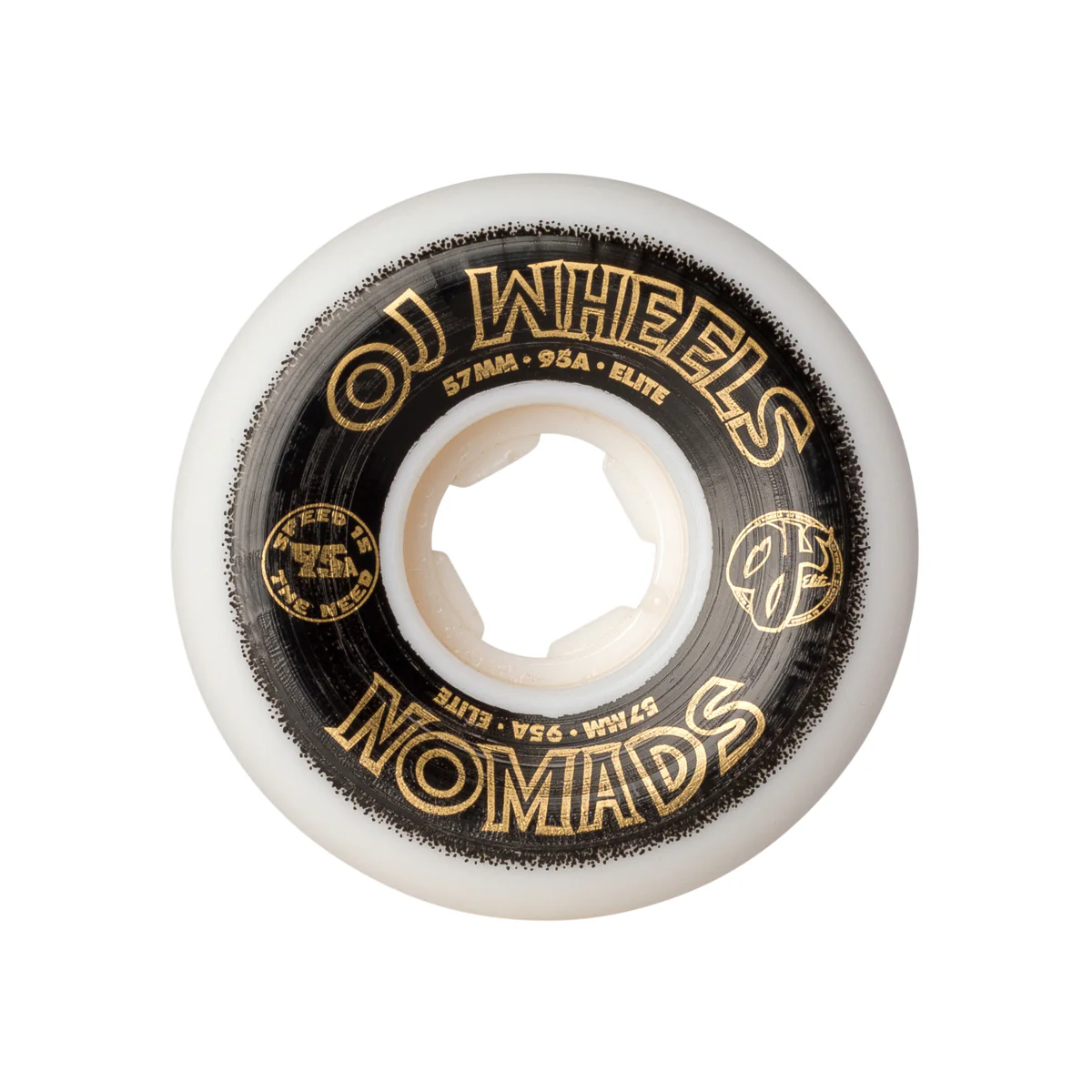 OJ III Skateboard Wheels 57mm Elite Nomads 95A - Image 2