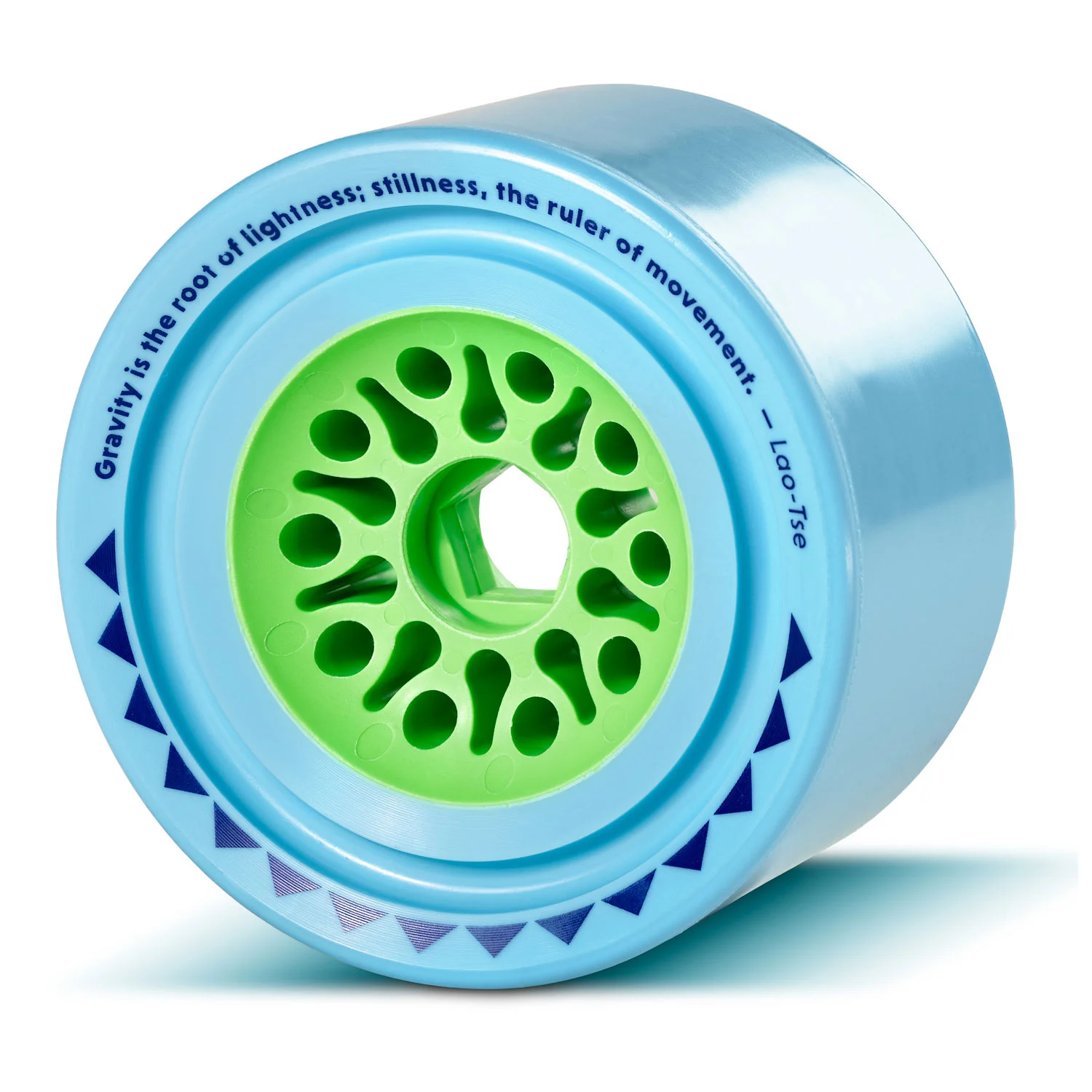 Orangatang Longboard Wheels Dad Bod Blue 105mm 77A - Image 3