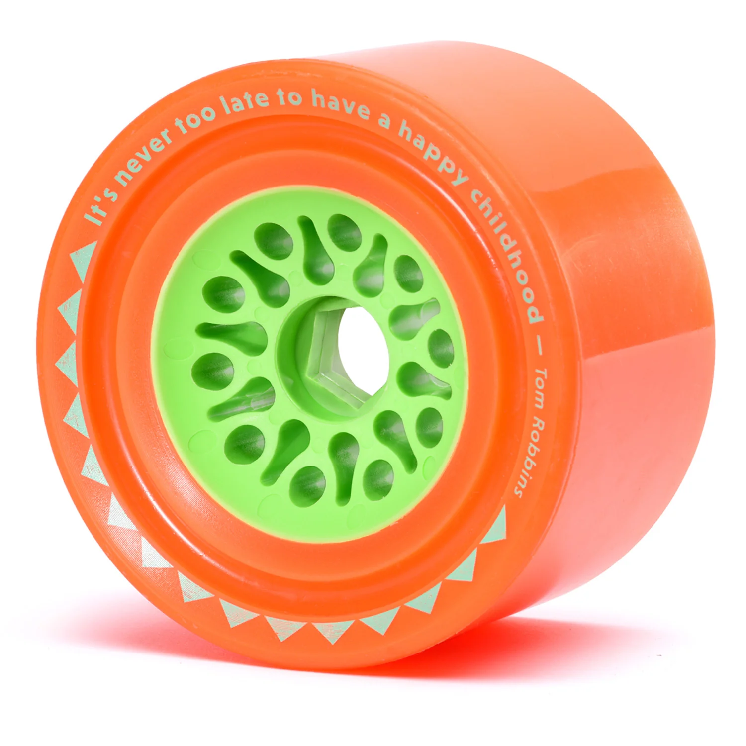Orangatang Longboard Wheels Dad Bod Orange 105mm 80A - Image 2
