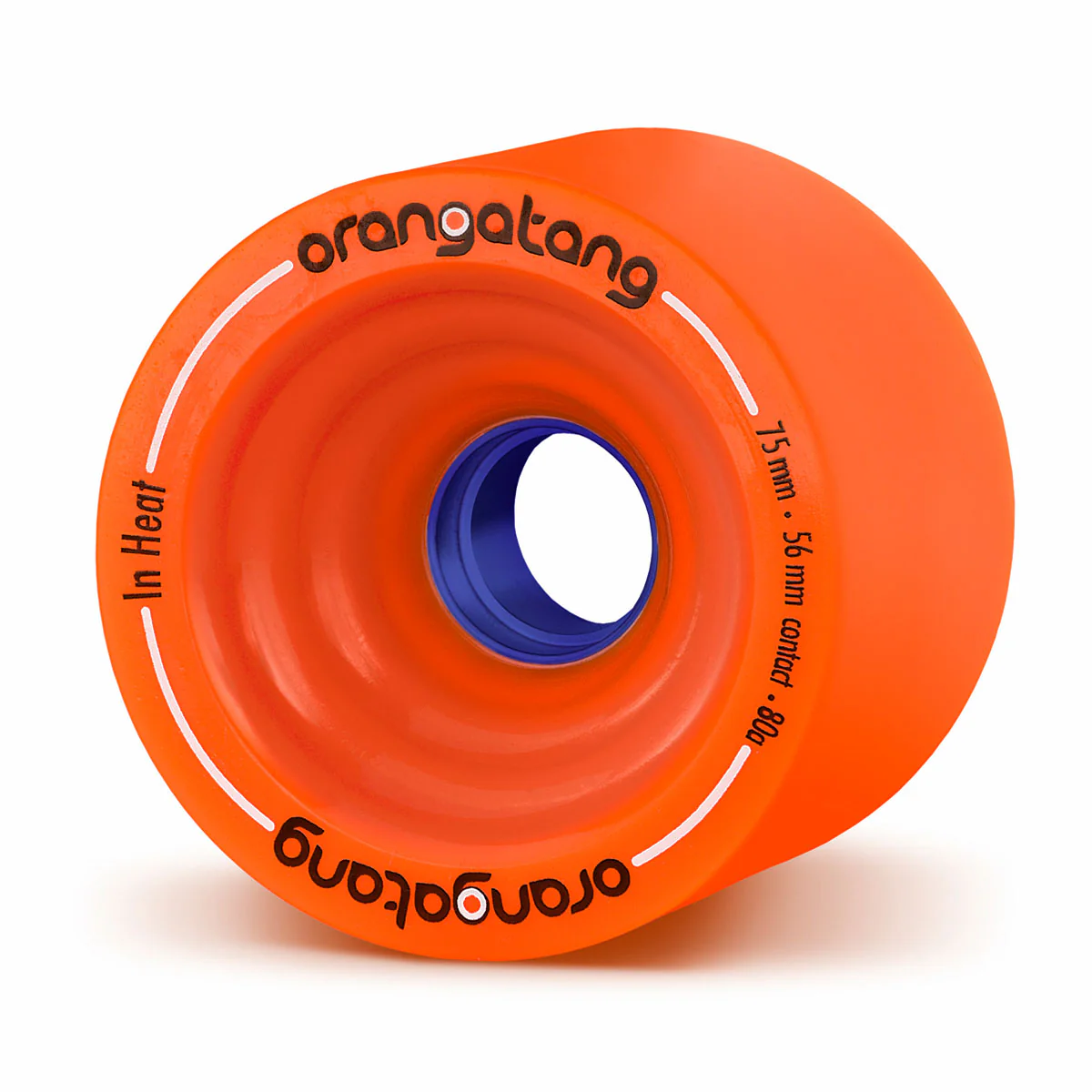 Orangatang Longboard Wheels In-Heat Orange 75mm 80A
