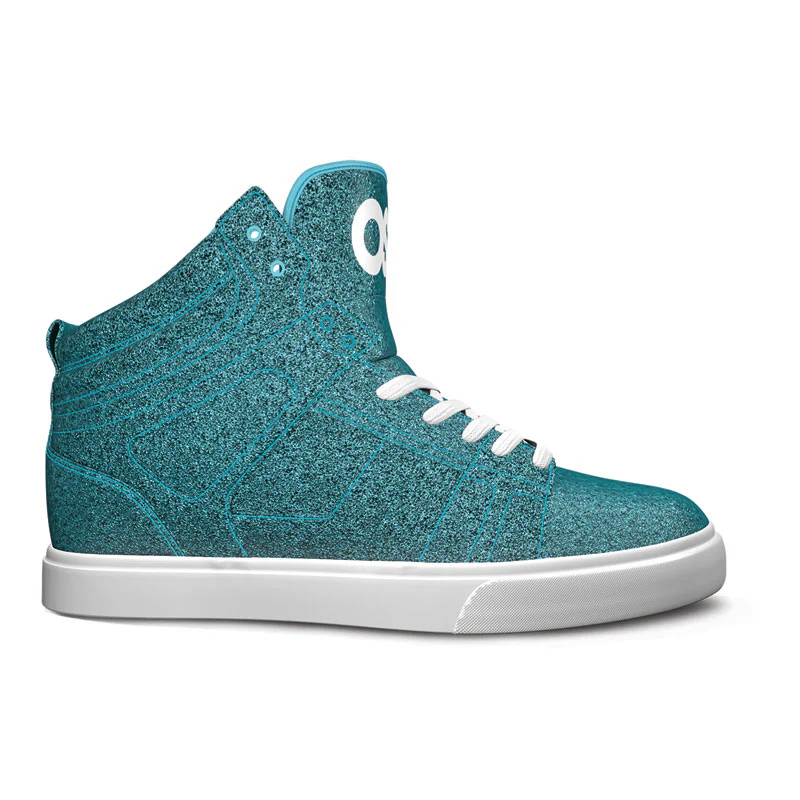 Osiris Skate Shoes Raider Blue/White/Glitz Womens - Image 2