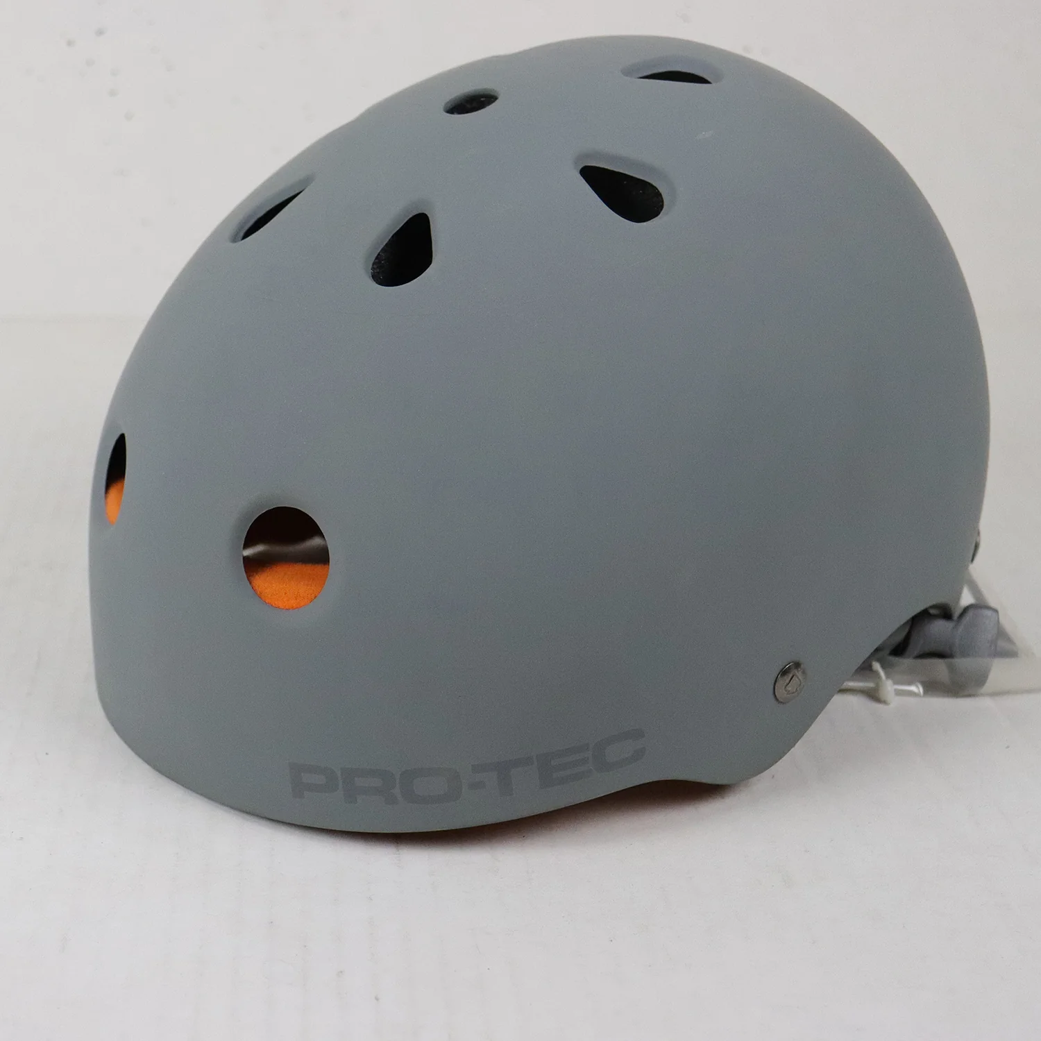 Out of Box Pro Tec Helmet Classic Rubber Grey Size L - Image 2