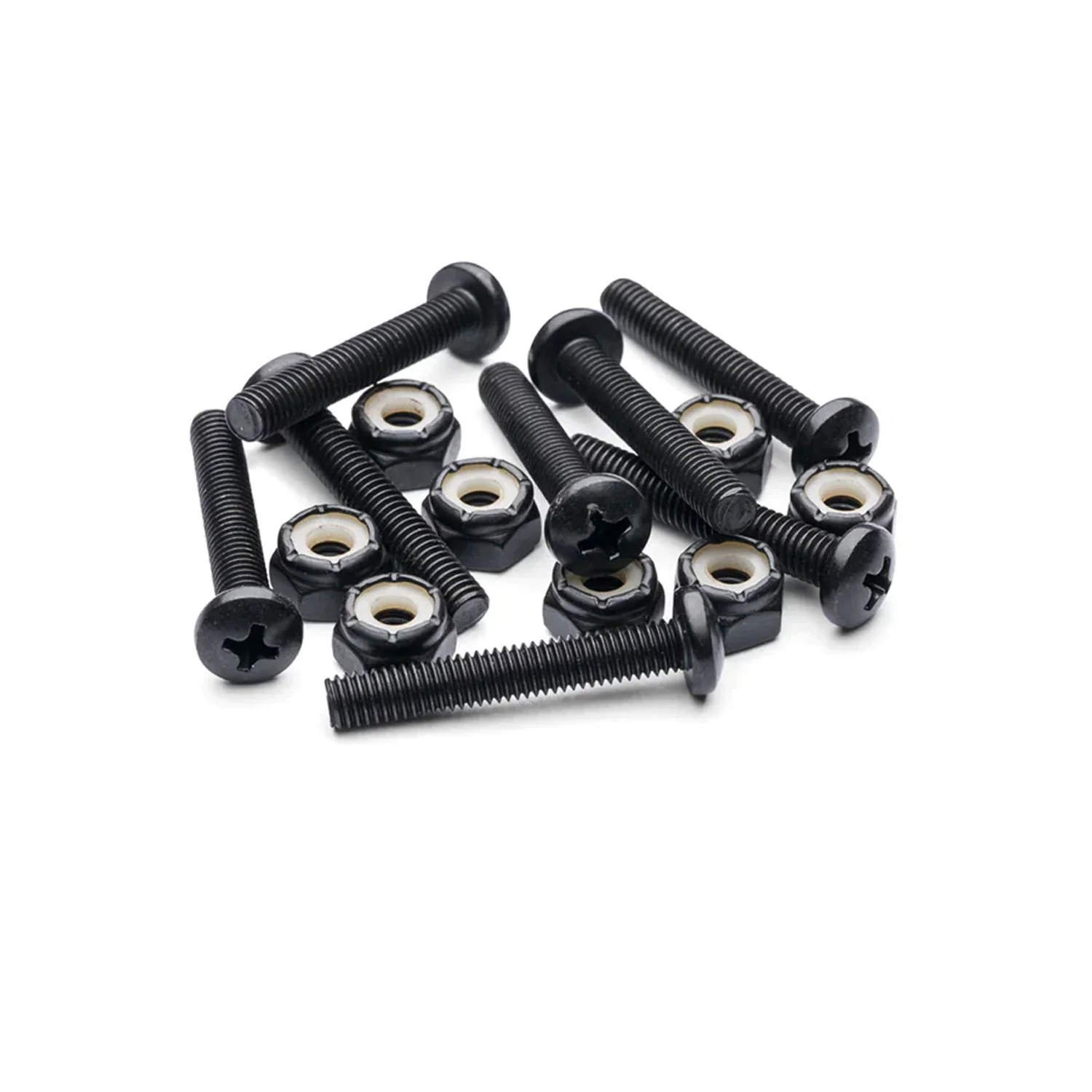 Paris Longboard Trucks Mounting Hardware Pan Head Bolts and Nuts Pack 1 1/8" - Image 2
