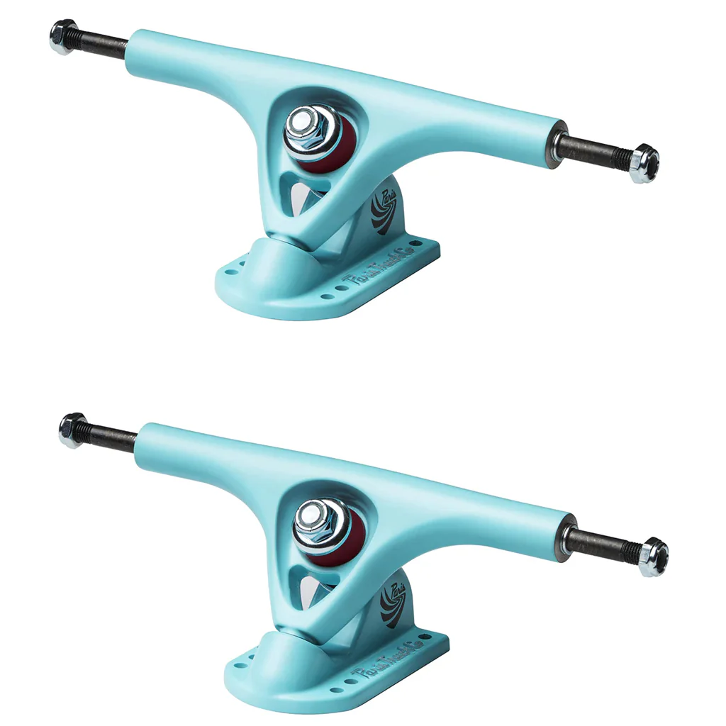 Paris Longboard Trucks V2 180mm 50° Blue Macaron (10" Axle) - Pair - Set of 2