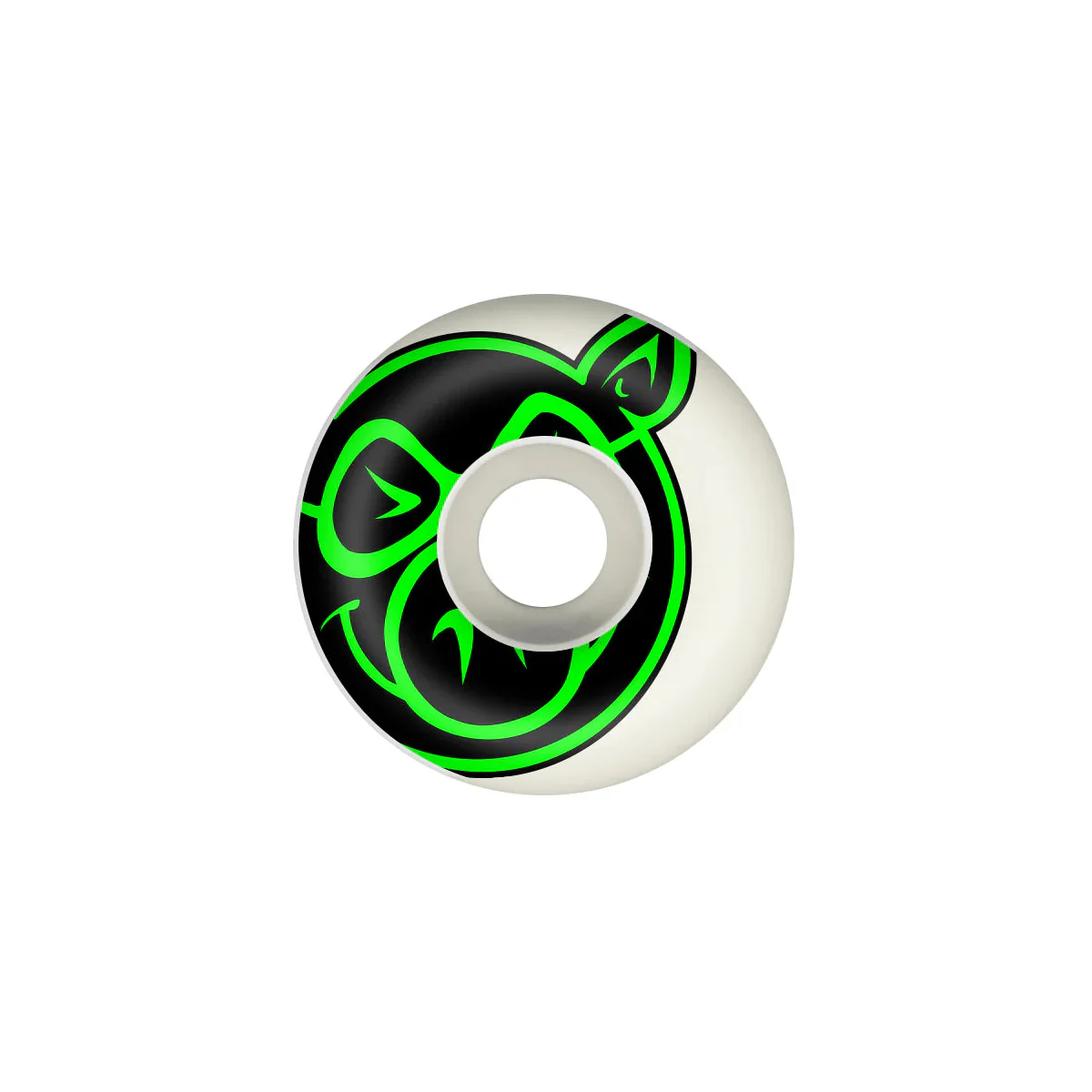 Pig Skateboard Wheels 52mm Classic 99A White - Image 2