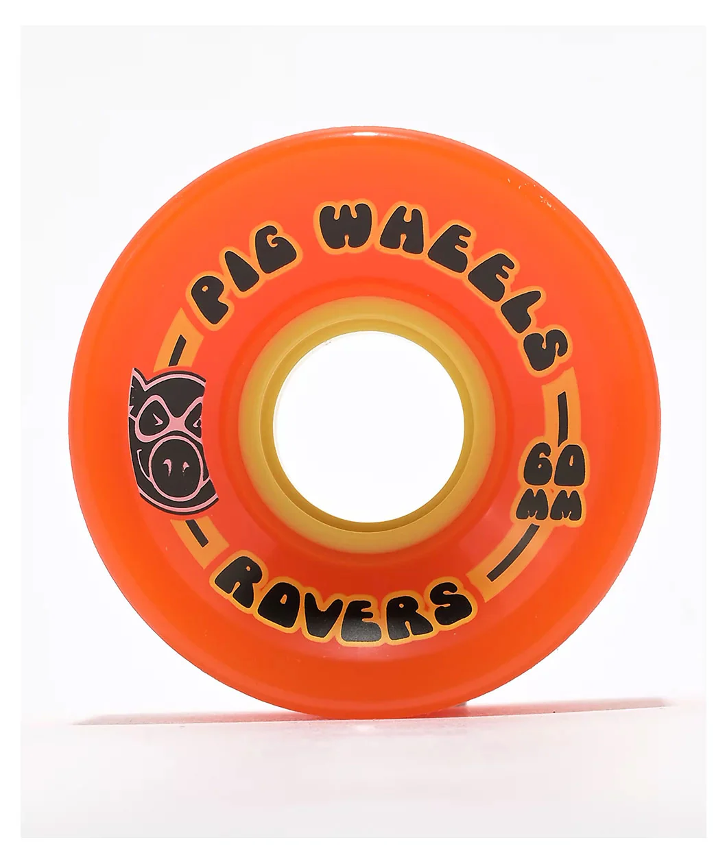 Pig Skateboard Wheels Rover 85A Orange 60mm - Image 2